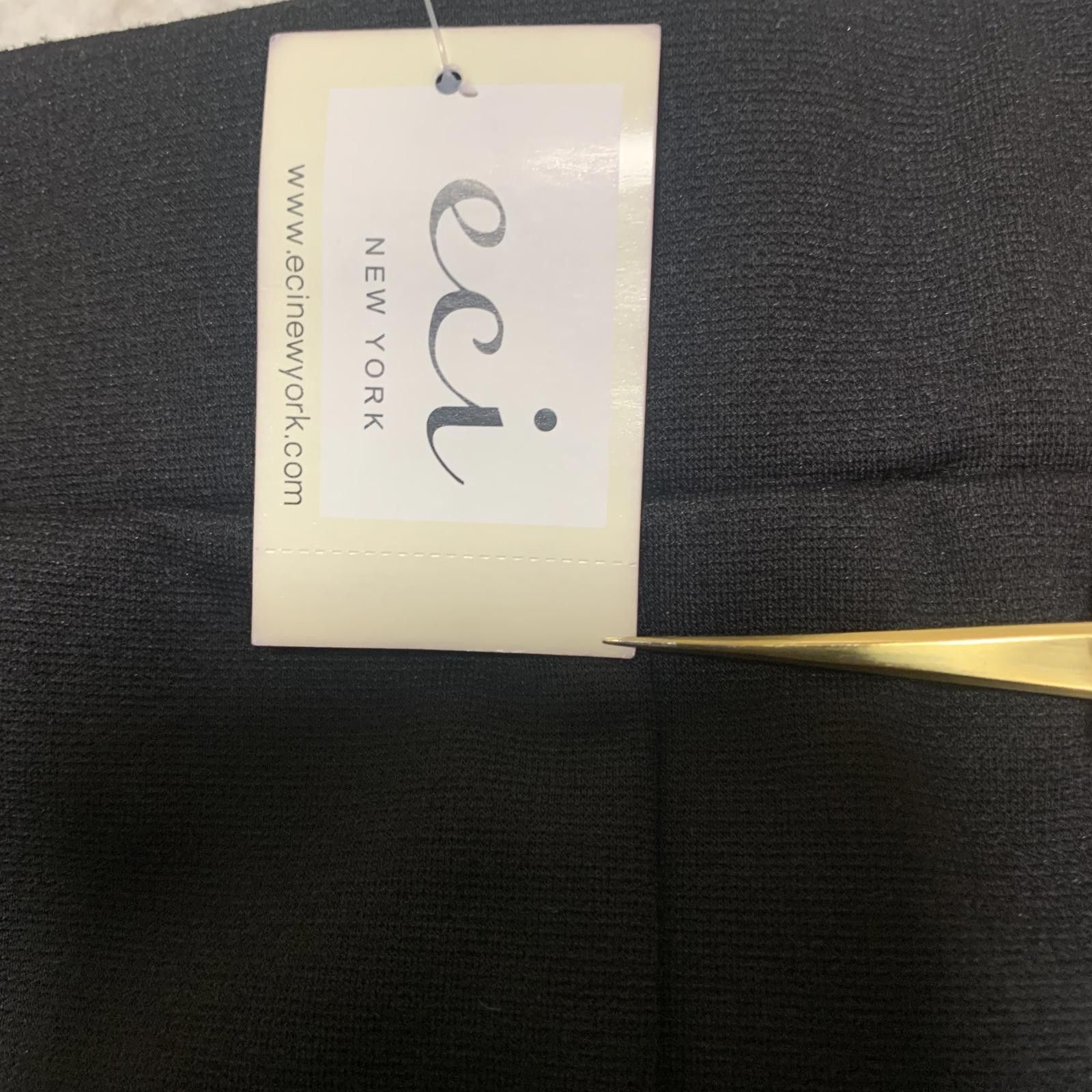 Other eci New York Women's Black Classic Skirt Size M NWT Size 32" / US 10 / IT 46 - 5 Thumbnail