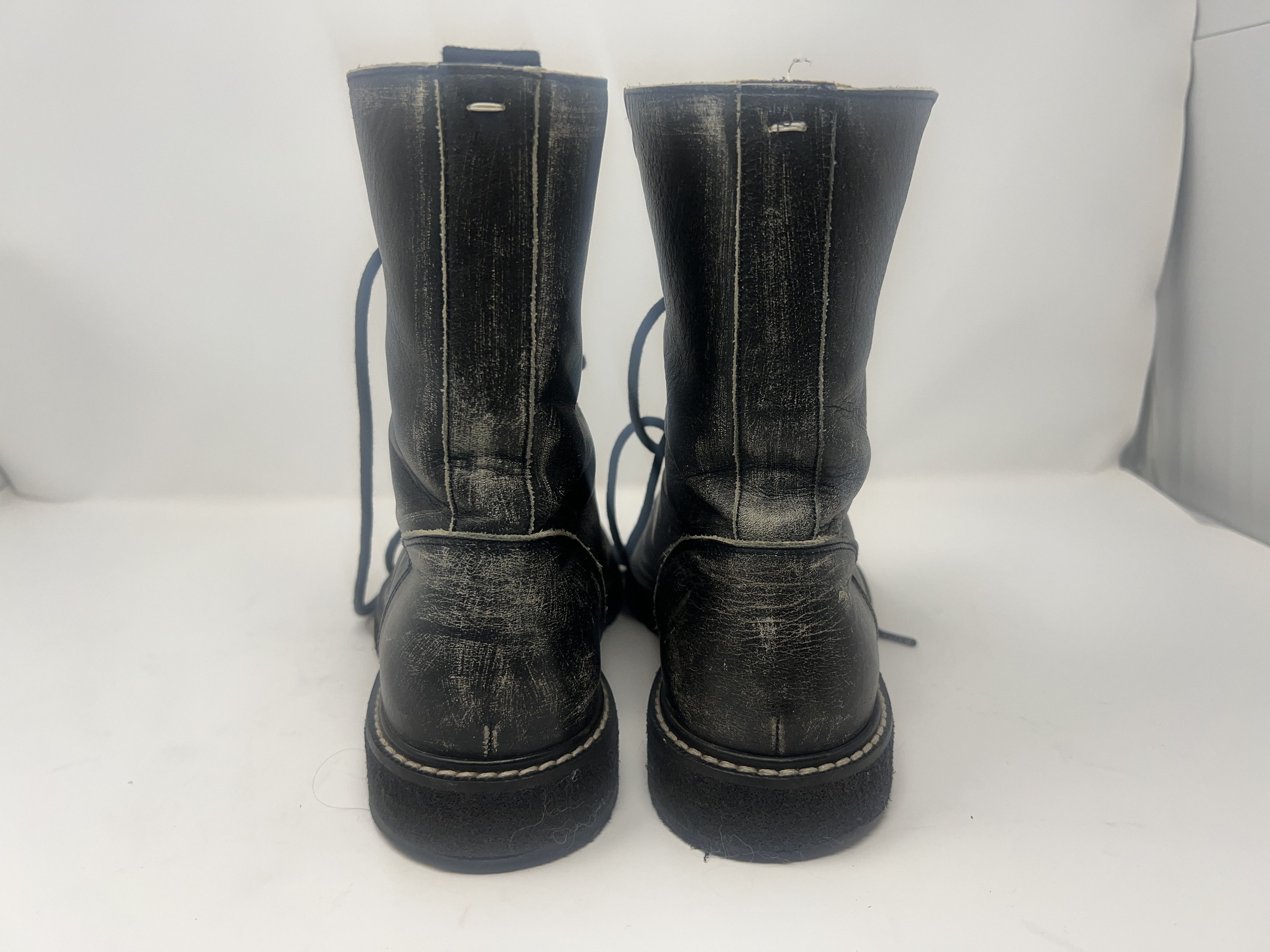 Maison Margiela Maison Margiela Distressed Combat Boots Size US 10 / EU 43 - 3 Thumbnail