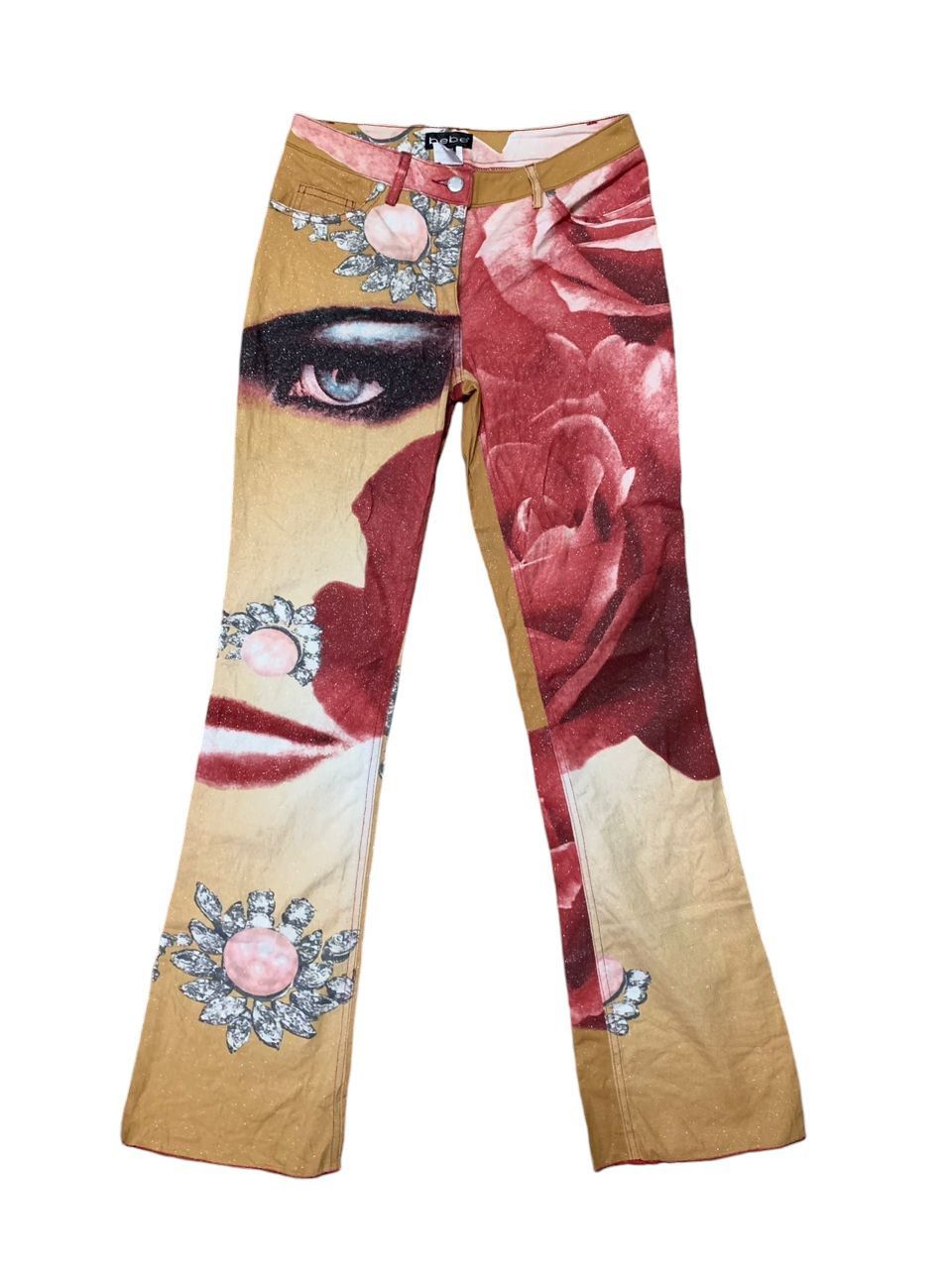 Bebe bebe full print pants Size 29" - 1 Thumbnail