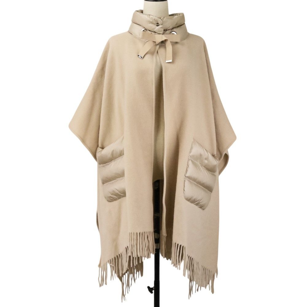 Other Other Herno A-Shape Wool Cashmere Poncho Coat Textile Outerwear 74494-72126-1 DUTY FREE for USA Size ONE SIZE - 1 Thumbnail