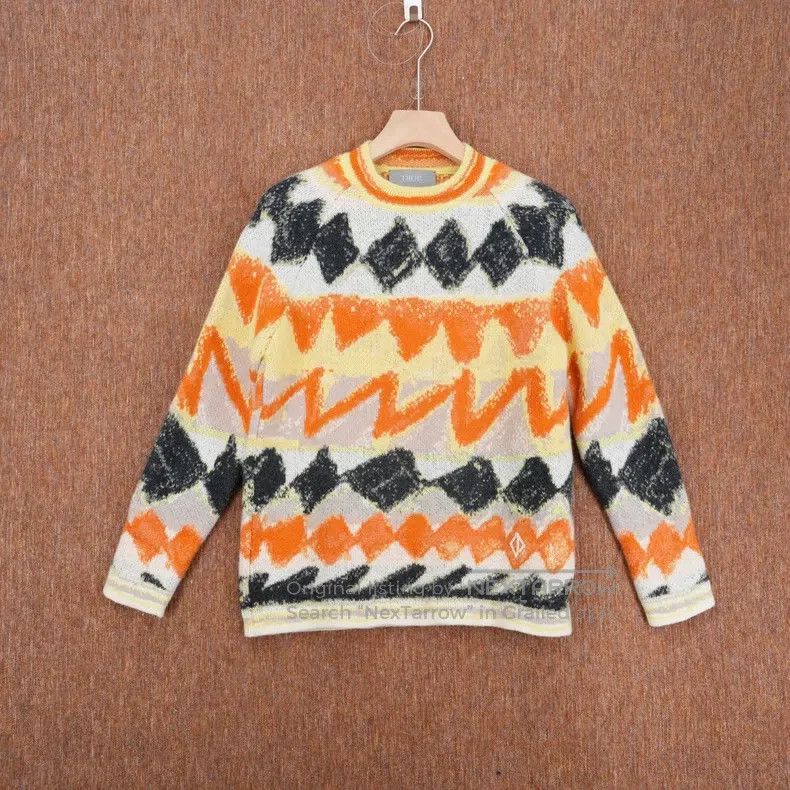 Dior Dior SS24 colour block pattern inlaid cashmere wool sweate Size US XS / EU 42 / 0 - 1 Thumbnail