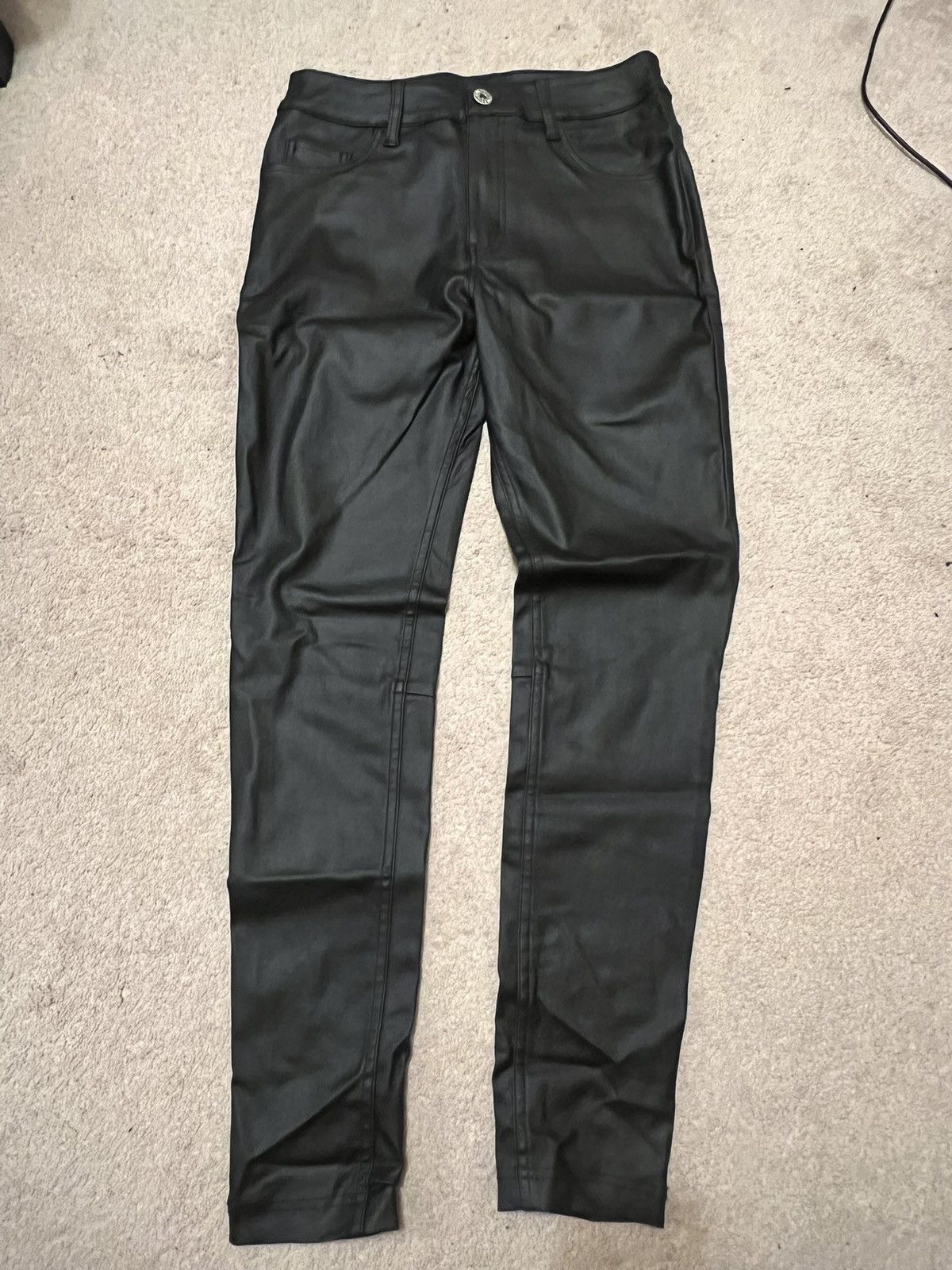 Other slim cut waxed jeans Size US 30 / EU 46 - 1 Thumbnail
