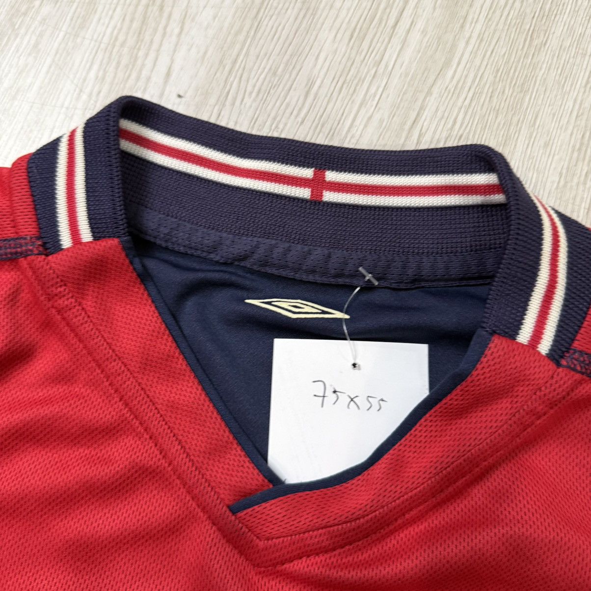 Umbro Vintage England '04 jerseys football double side reversible Size US L / EU 52-54 / 3 - 11 Thumbnail