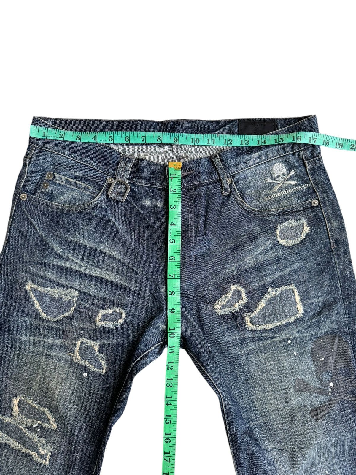 If Six Was Nine ⚡️⚡️Vintage Distressed Roen Mastermind Japanes Brand Size US 34 / EU 50 - 16 Thumbnail