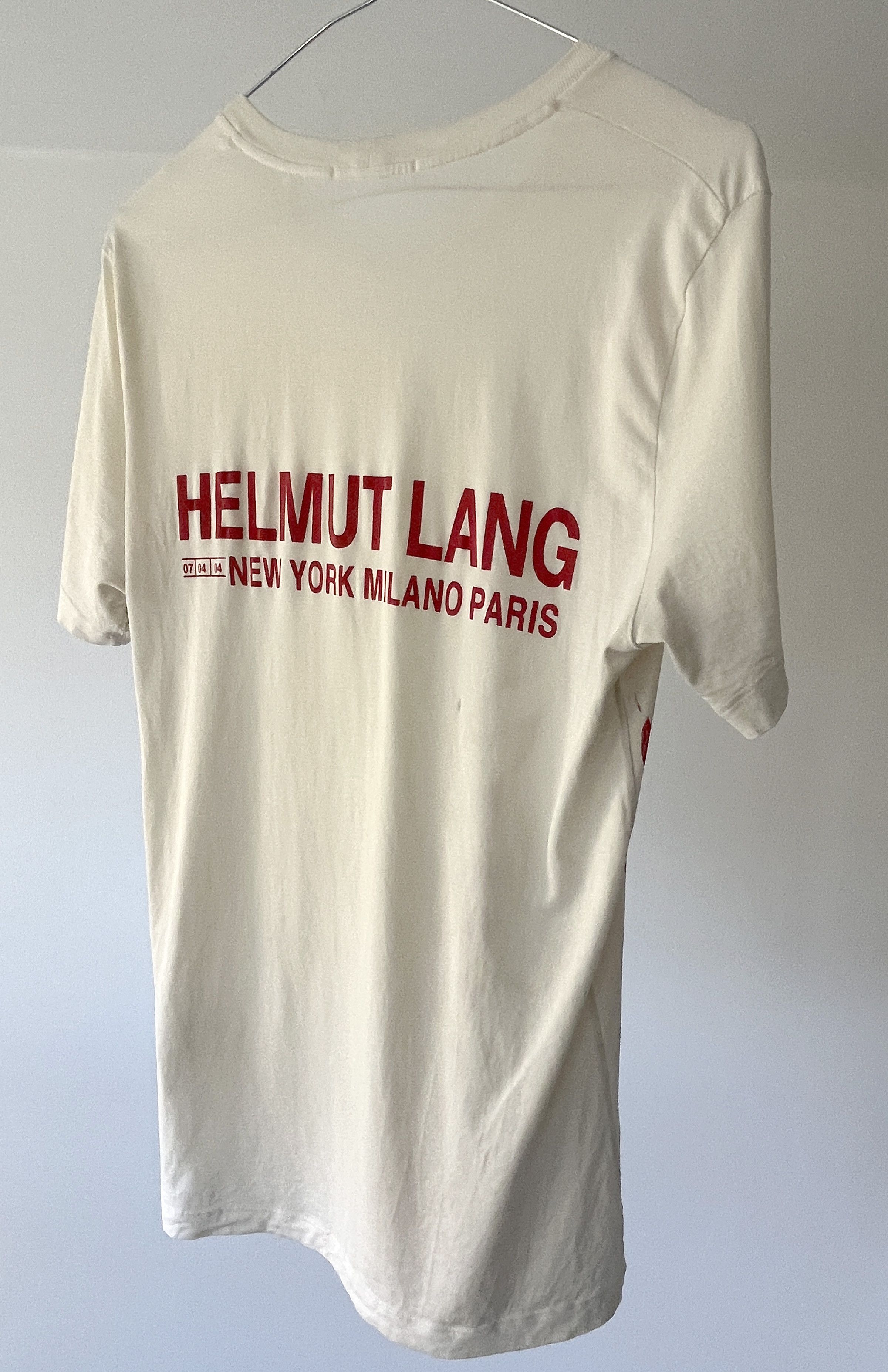 Helmut Lang ARCHIVE - Helmut Lang 2004 backstage rope tee Size US S / EU 44-46 / 1 - 2 Thumbnail