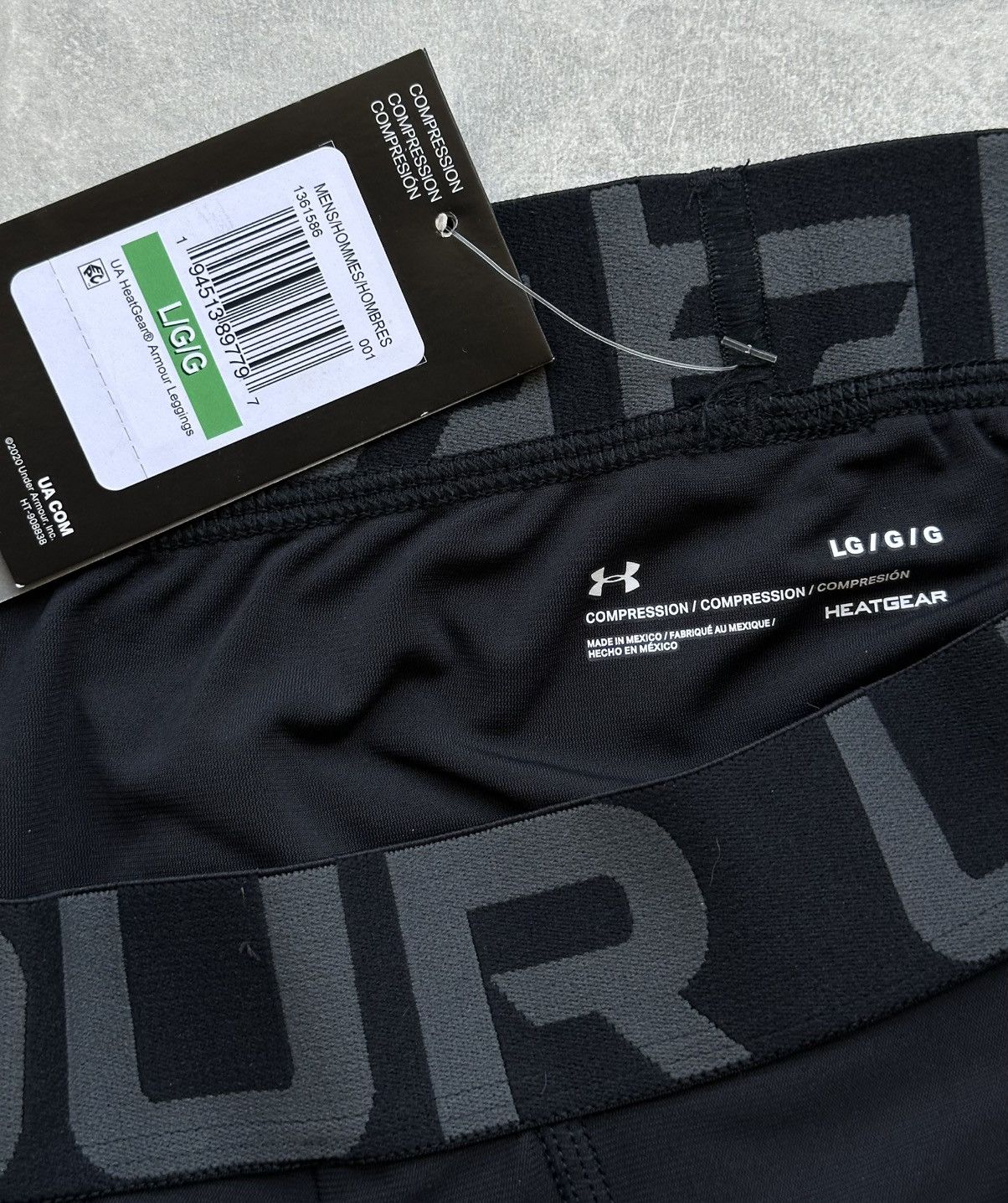 Under Armour Under Armour HeatGear Compression Leggings Training Gym New Size US 34 / EU 50 - 7 Thumbnail