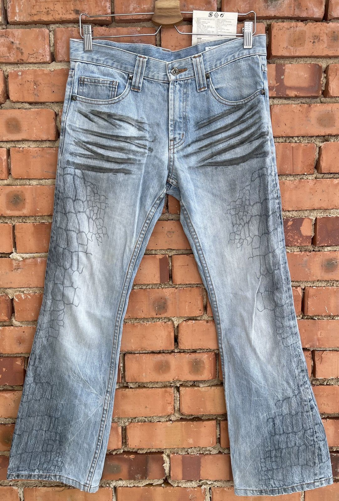 semanticdesign Very Rare Vintage Brand Semantic Design Flared Jeans 2000s Size US 32 / EU 48 - 1 Thumbnail