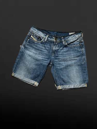 Diesel Diesel BEBEL Denim Shorts Jeans Logo Casual Size 28" / US 6 / IT 42 - 1 Thumbnail