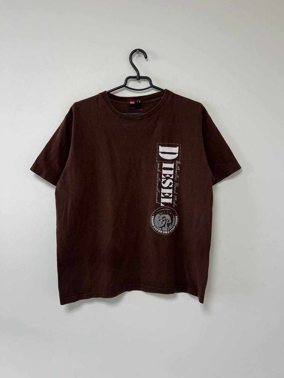 Diesel Vintage Diesel Big logo T shirt Retro Tee Y2K Streetwear M/L Size US L / EU 52-54 / 3 - 1 Thumbnail