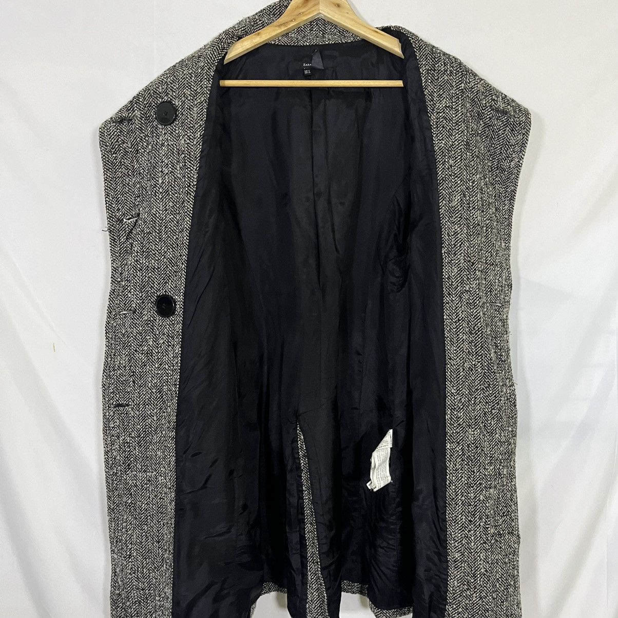 Beauty Beast ZARA WOOL TRENCH COAT Size S / US 4 / IT 40 - 6 Thumbnail
