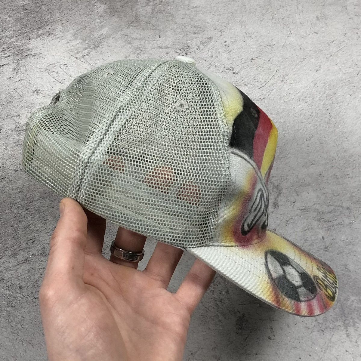Vintage 1Of1 Vintage 2010 Deutschland WM Aerograph Cap by Buffy Size ONE SIZE - 8 Thumbnail