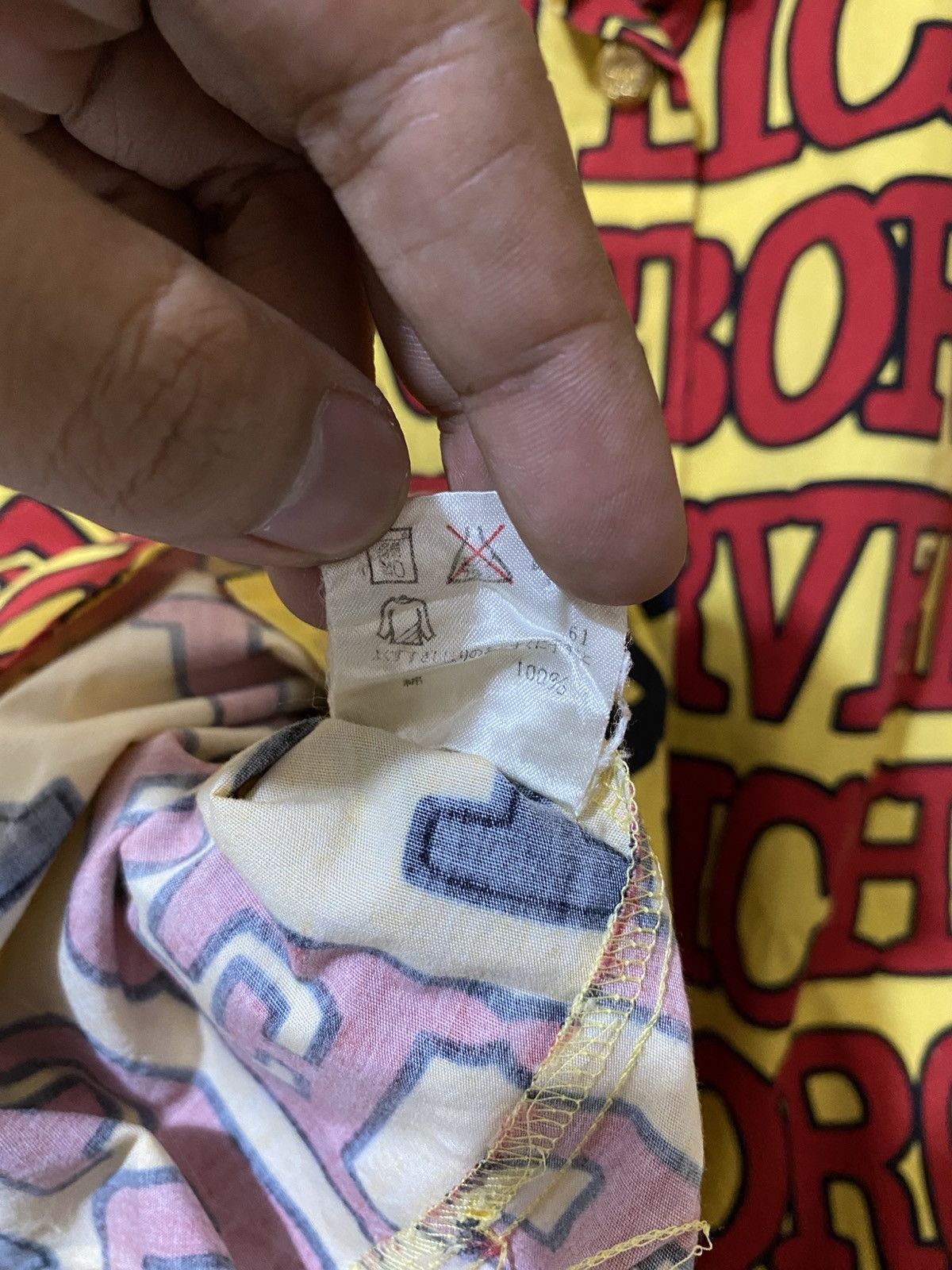 Moschino Moschino Jeans All Over Print Button Shirt Size M / US 6-8 / IT 42-44 - 8 Thumbnail
