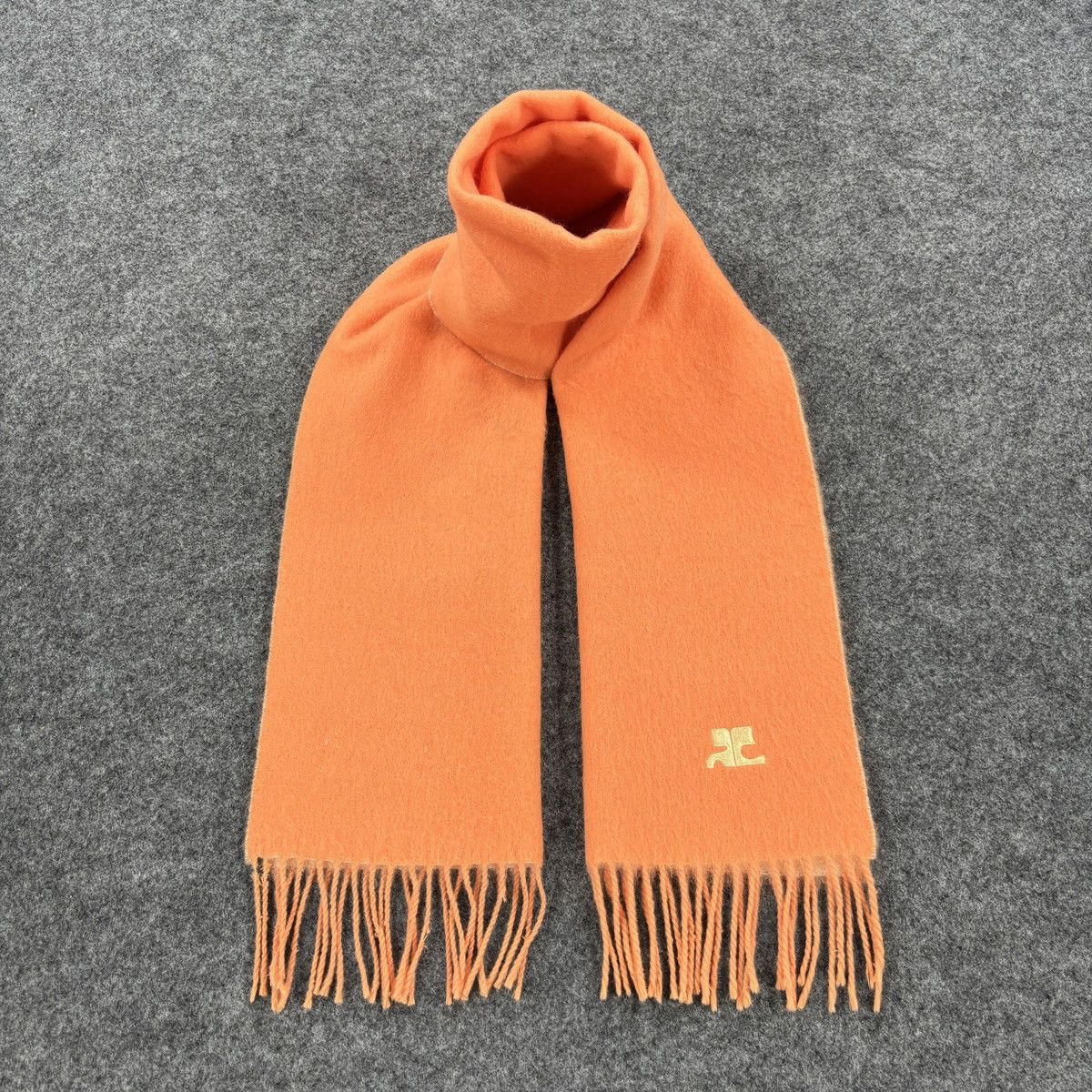 Courreges × Vintage Courreges Scarf # D776 # Muffler # Neckwear Size ONE SIZE - 1 Thumbnail