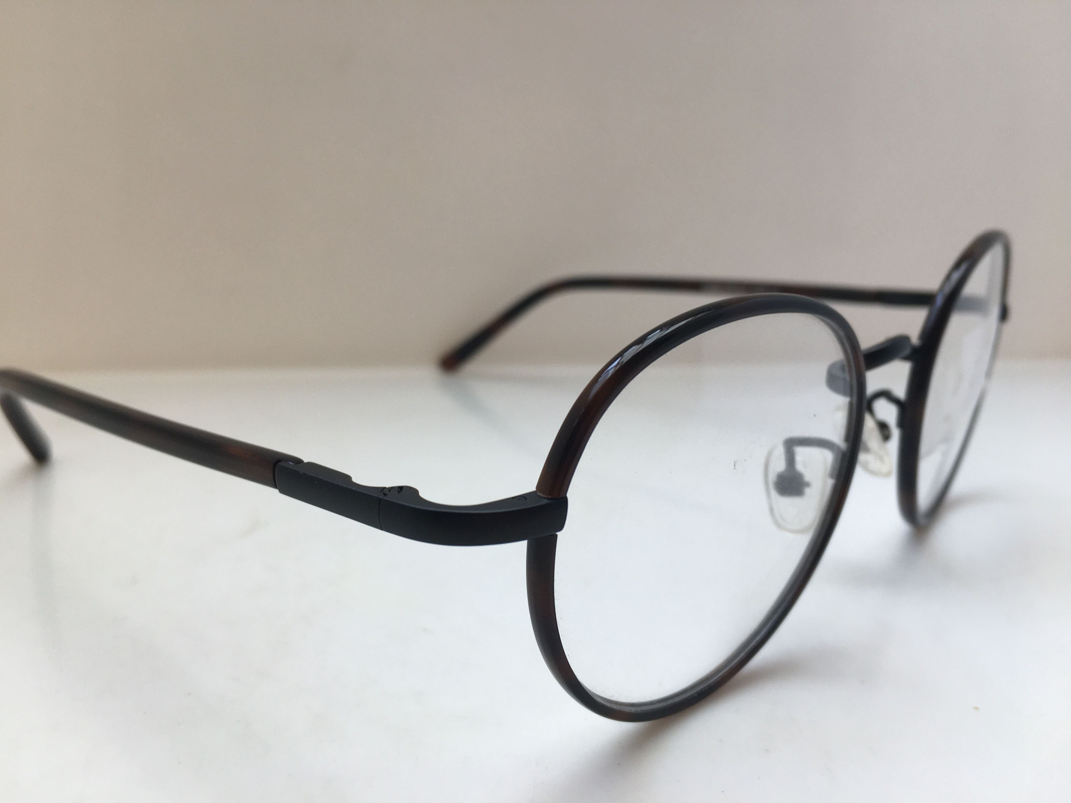 Other Eyebuydirect Anywhere Black Red Brown ROund Eyeglasses Size ONE SIZE - 2 Thumbnail