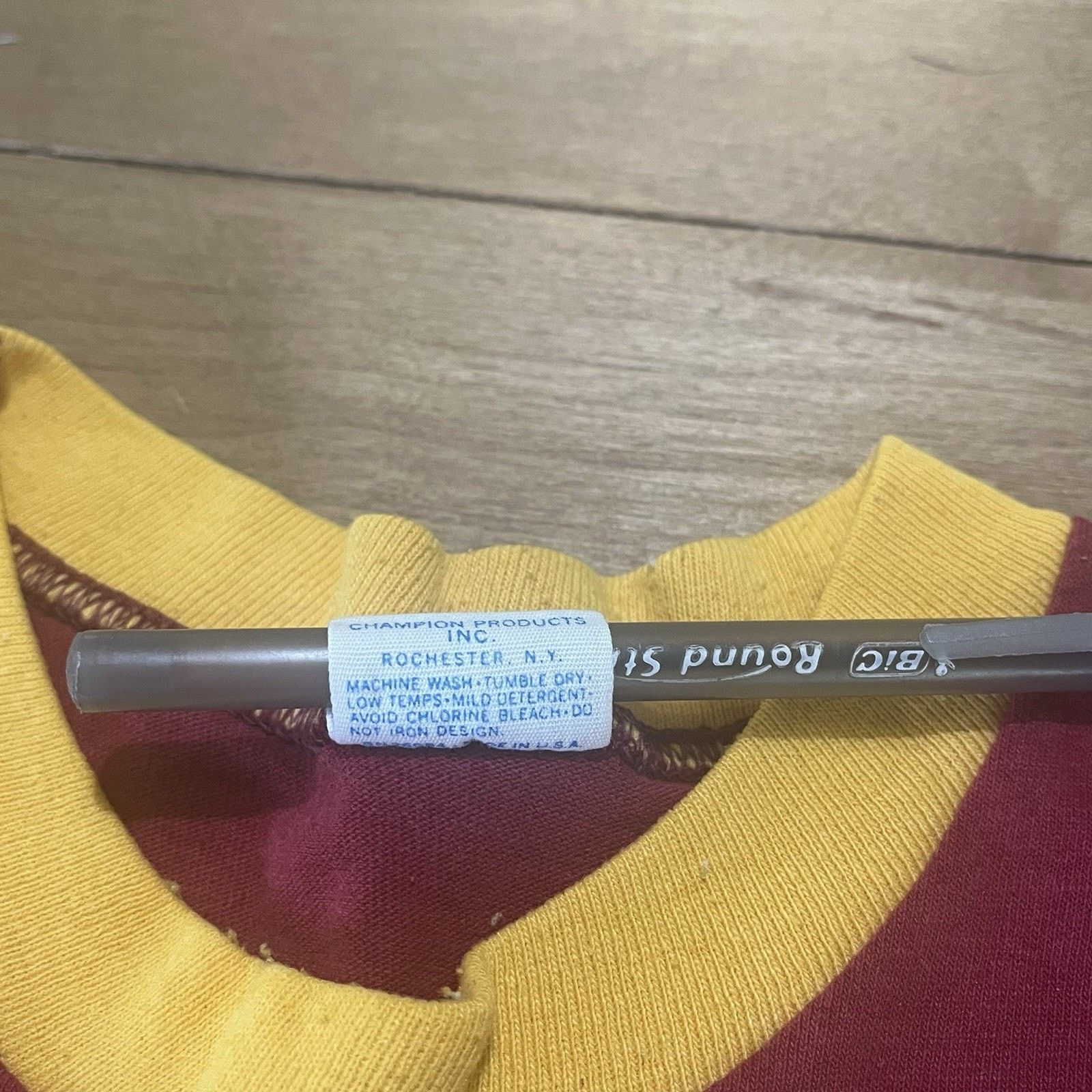 Champion Vintage 70s Champion Blue Bar Central Michigan University Size US L / EU 52-54 / 3 - 4 Thumbnail