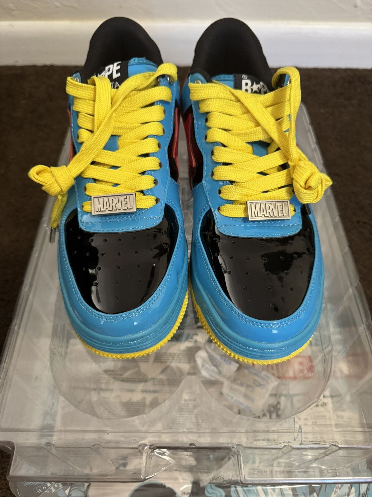 Bape × Marvel Comics BAPE X MARVEL DR STRANGE BAPESTA Size US 8 / EU 41 - 3 Thumbnail