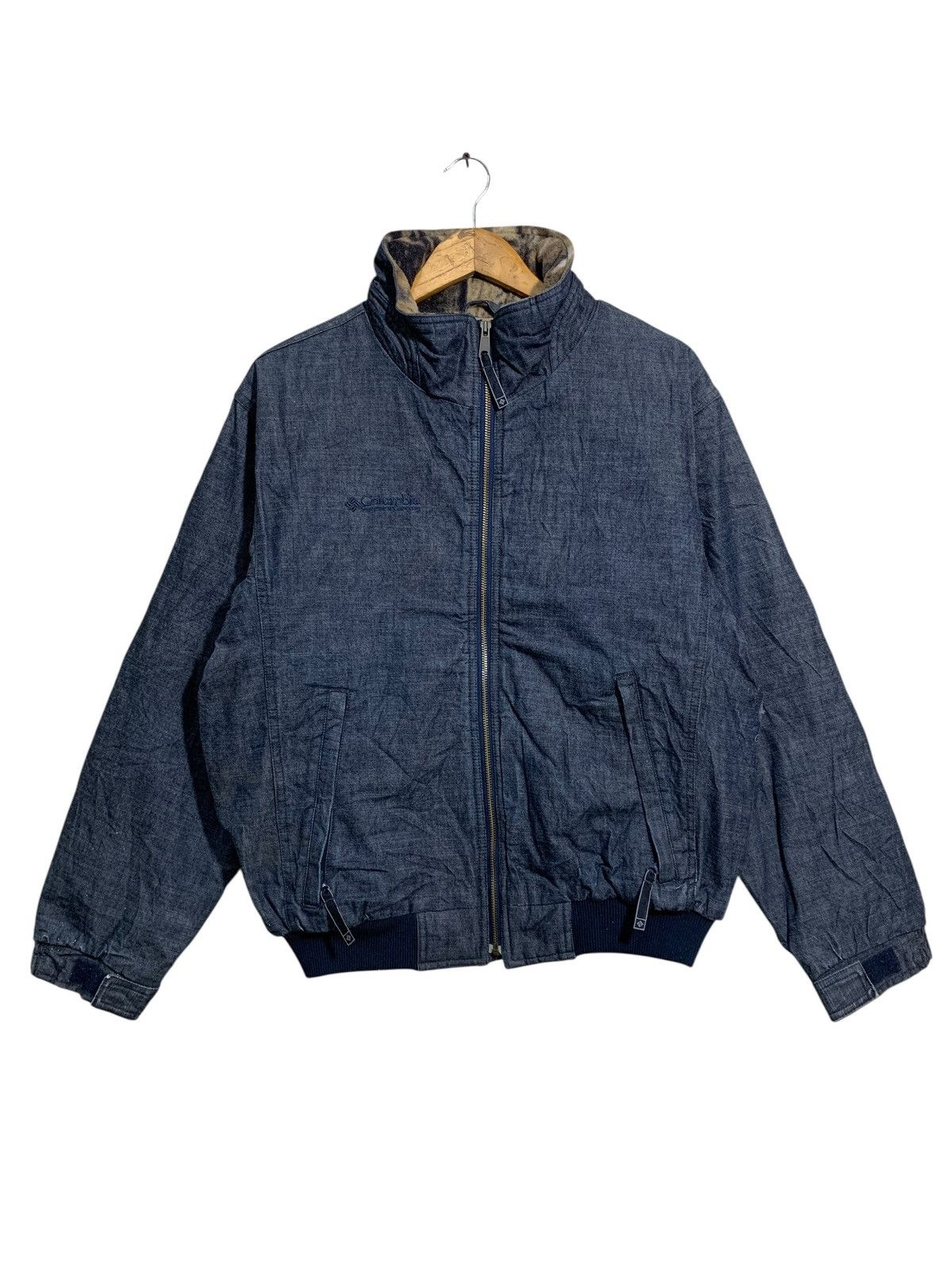 Columbia 🔥COLUMBIA DENIM WITH FLEECE INNER JACKETS Size US S / EU 44-46 / 1 - 1 Thumbnail