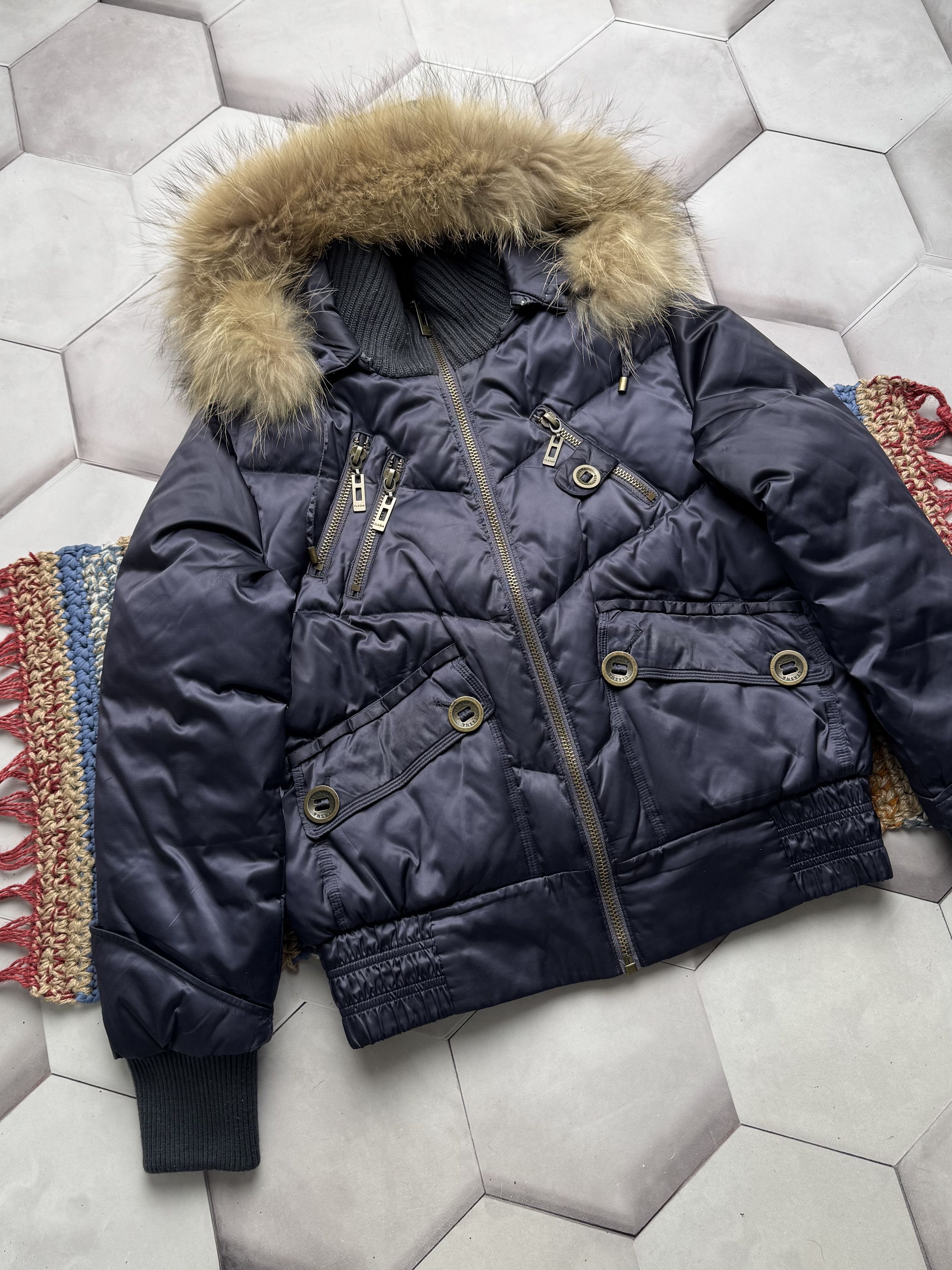 Vintage Down Puffer Cropped Jacket A715
