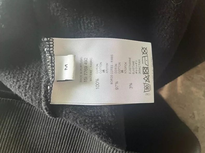 Givenchy Givenchy Black Horned Virgin Mary Hoodie, Size M Size US M / EU 48-50 / 2 - 4 Thumbnail