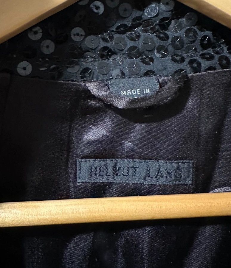 Helmut Lang Helmut Lang 99aw Sequined Astro Biker Jacket2412-Nextarrow Size US XS / EU 42 / 0 - 8 Thumbnail