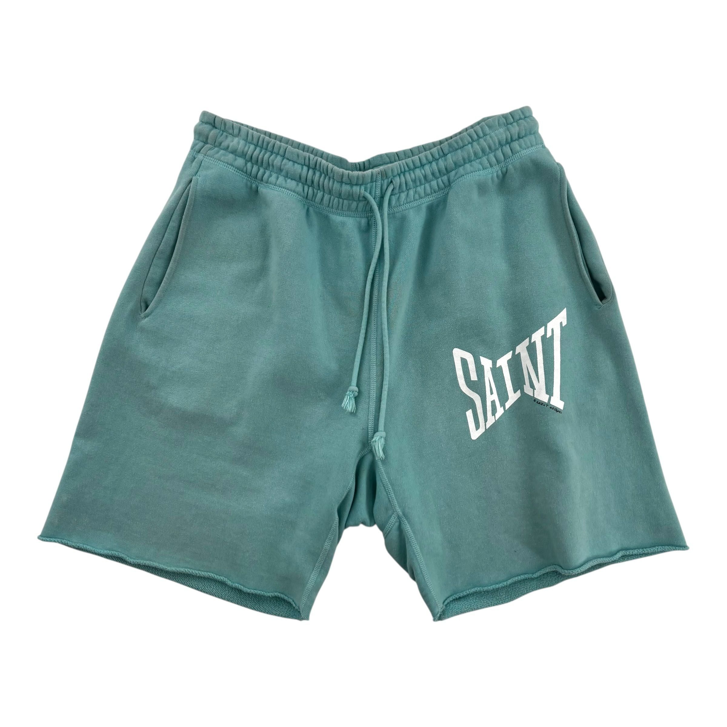 Saint Michael Saint Shorts "Teal" Size US 32 / EU 48 - 1 Thumbnail