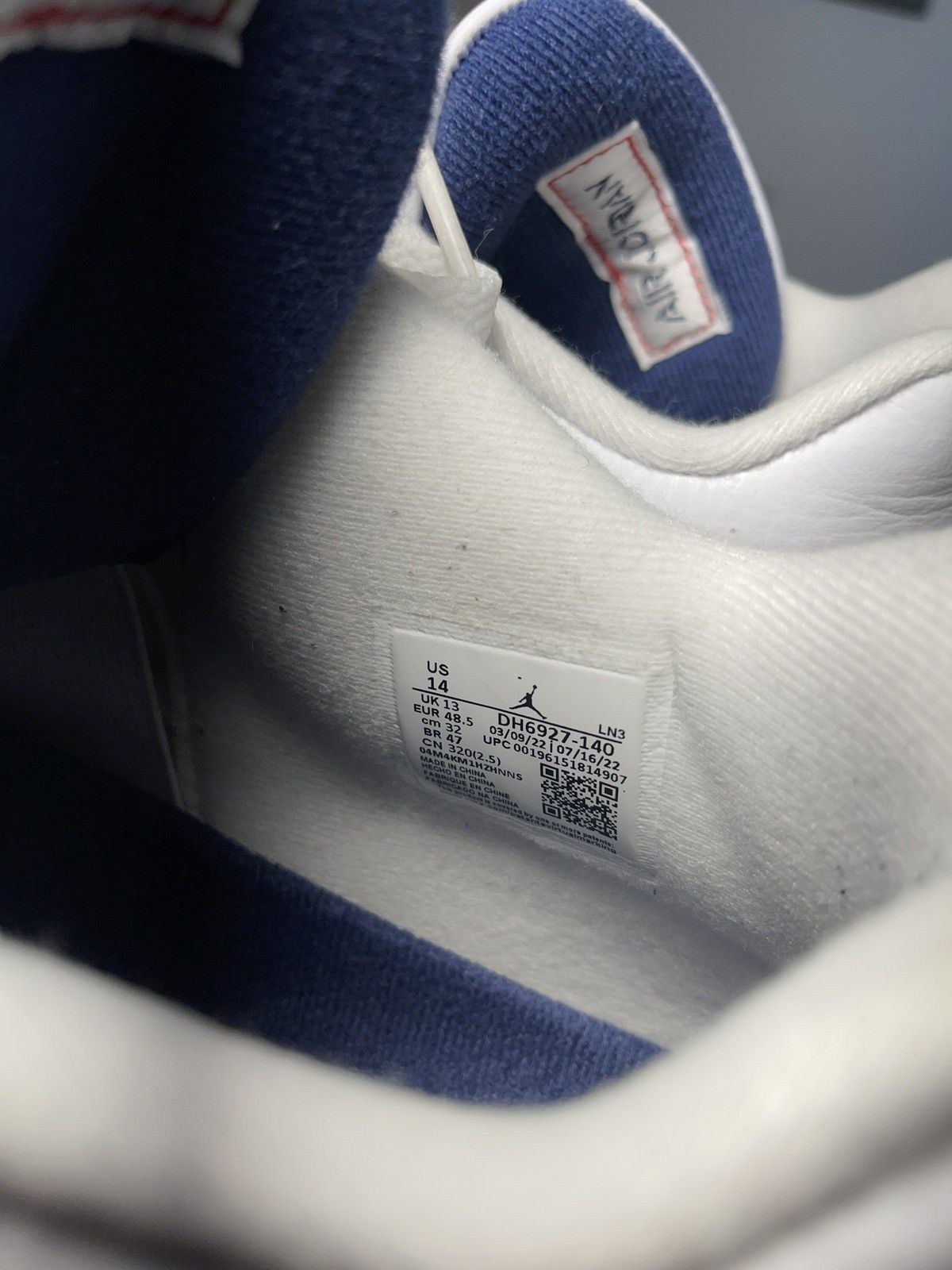 Jordan Brand Air Jordan 4 Retro Midnight Navy DH6927-140 Size US 14 / EU 47 - 6 Thumbnail