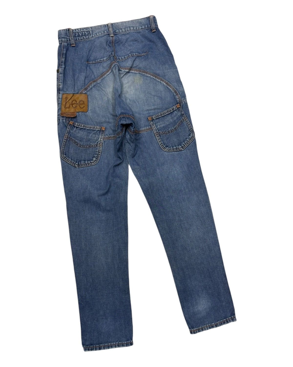 Issey Miyake ISSEY MIYAKE MERCIBEAUCOUP X LEE DROP CROTCH DENIM JEANS Size US 29 - 4 Thumbnail