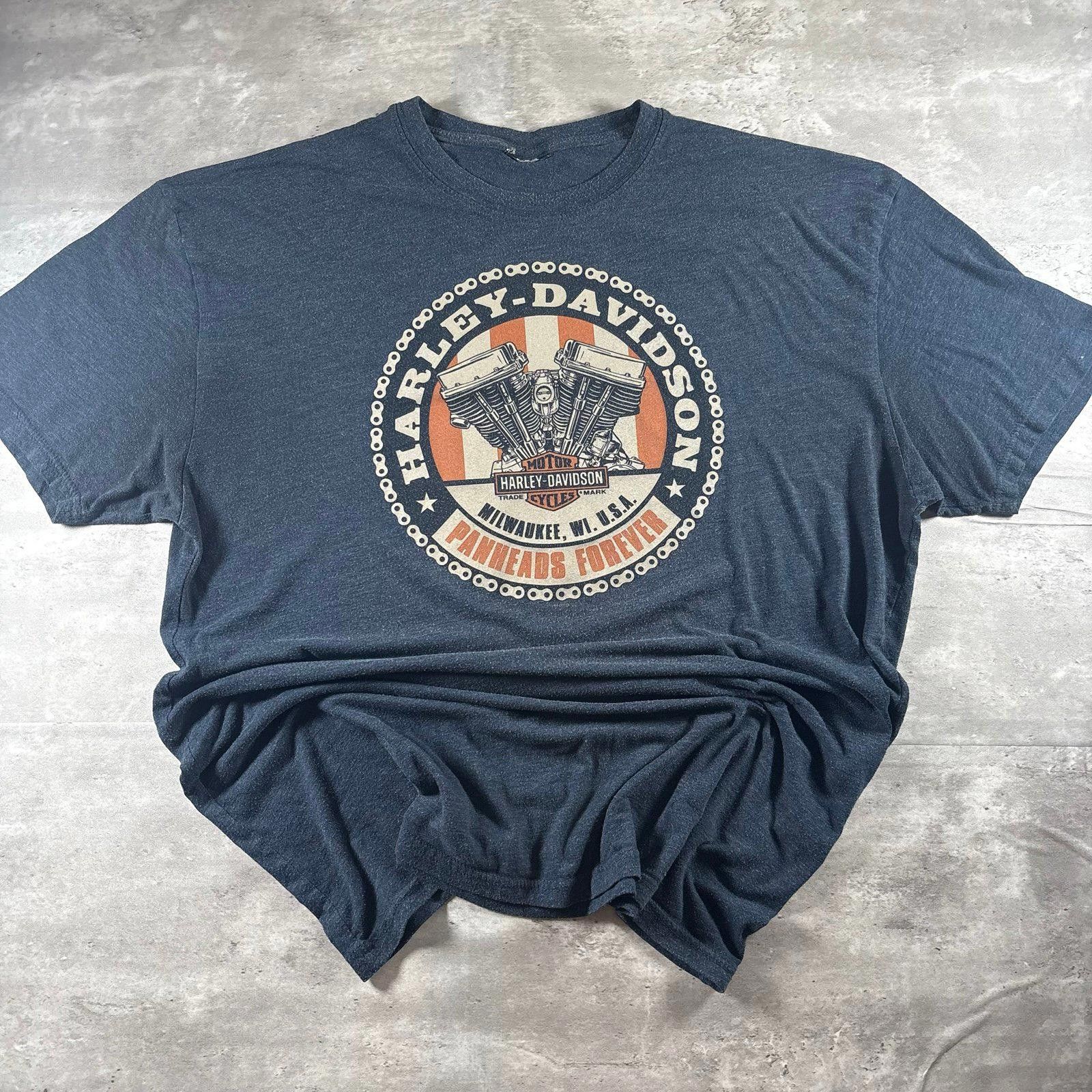 Harley Davidson Y2K Harley Davidson tshirt Size US L / EU 52-54 / 3 - 1 Thumbnail