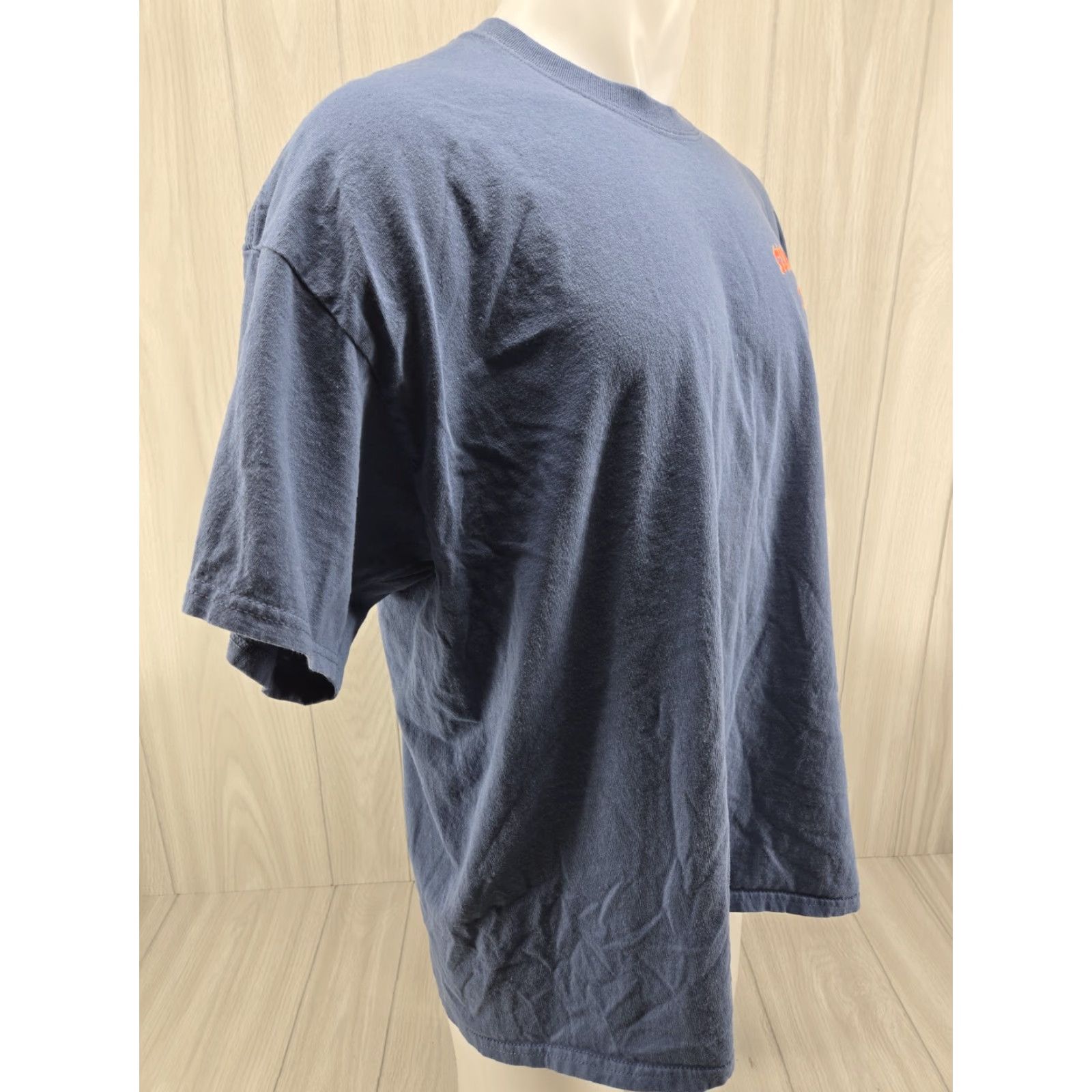 Vintage Back Mud Truck Sumbeach T00 Men's T-Shirt 2XL Blue Graphic Print Short Sleeve Jersey 100% Cotton Size US XXL / EU 58 / 5 - 7 Thumbnail