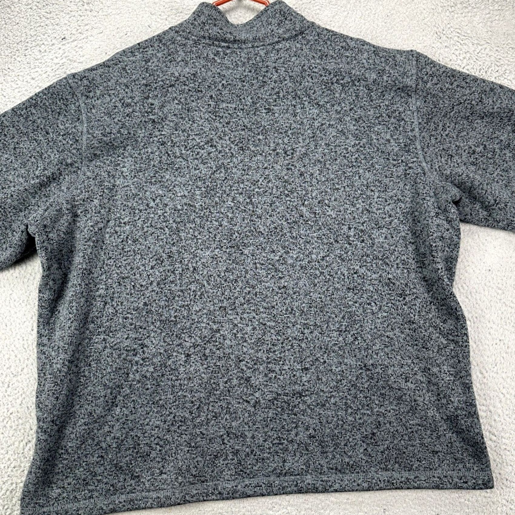 Eddie Bauer Eddie Bauer Sweatshirt Pullover Men 2XL Gray Quarter Zip Long Sleeve Pocket Logo Mock Neck Sports Knit Sweatshirt Size US XXL / EU 58 / 5 - 2 Thumbnail