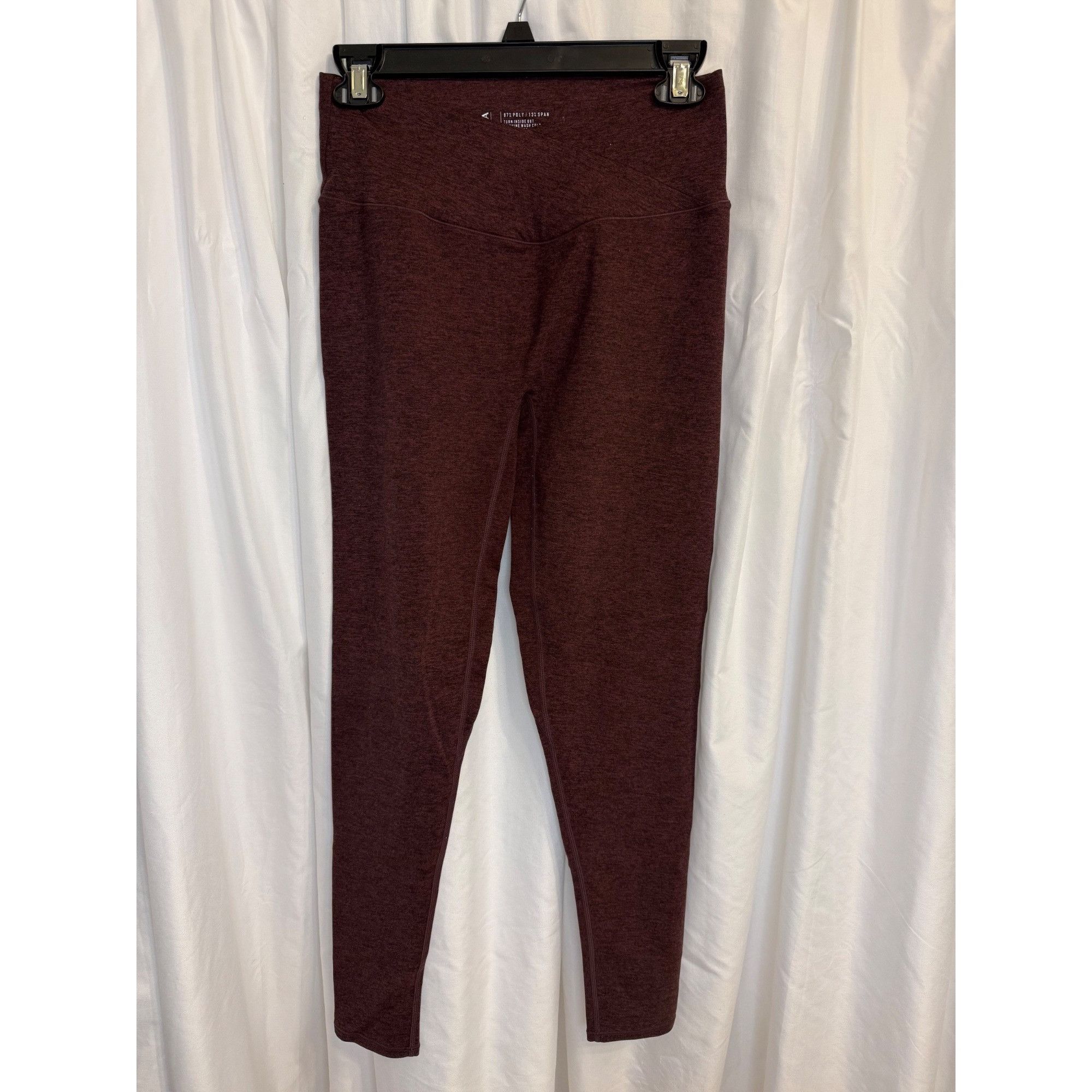 Other Ptula Maroon Sculpt Leggings L-26 Size 28" / US 6 / IT 42 - 1 Thumbnail
