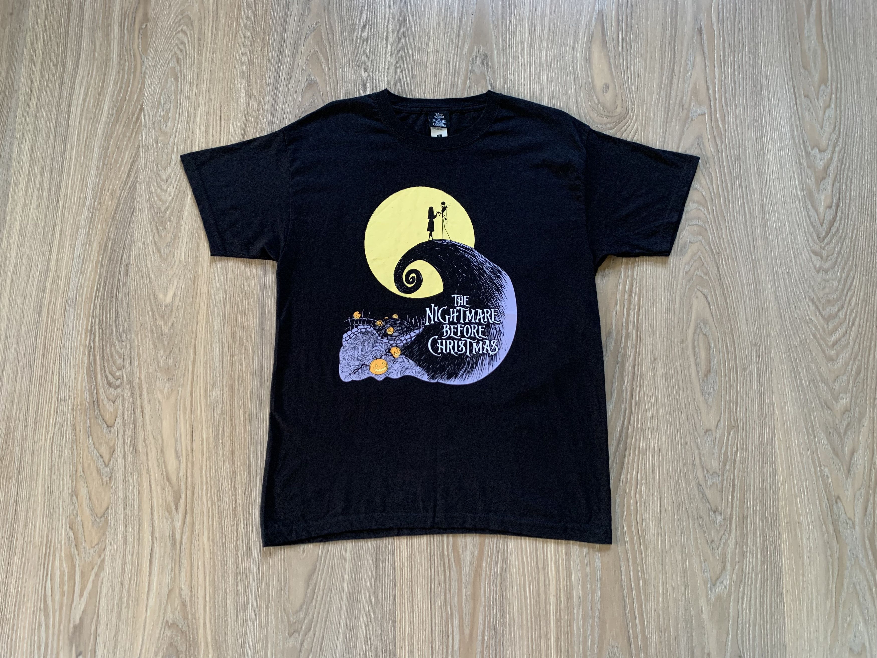 Disney × Vintage Vintage The Nightmare Before Christmas T-Shirt Size US M / EU 48-50 / 2 - 1 Thumbnail