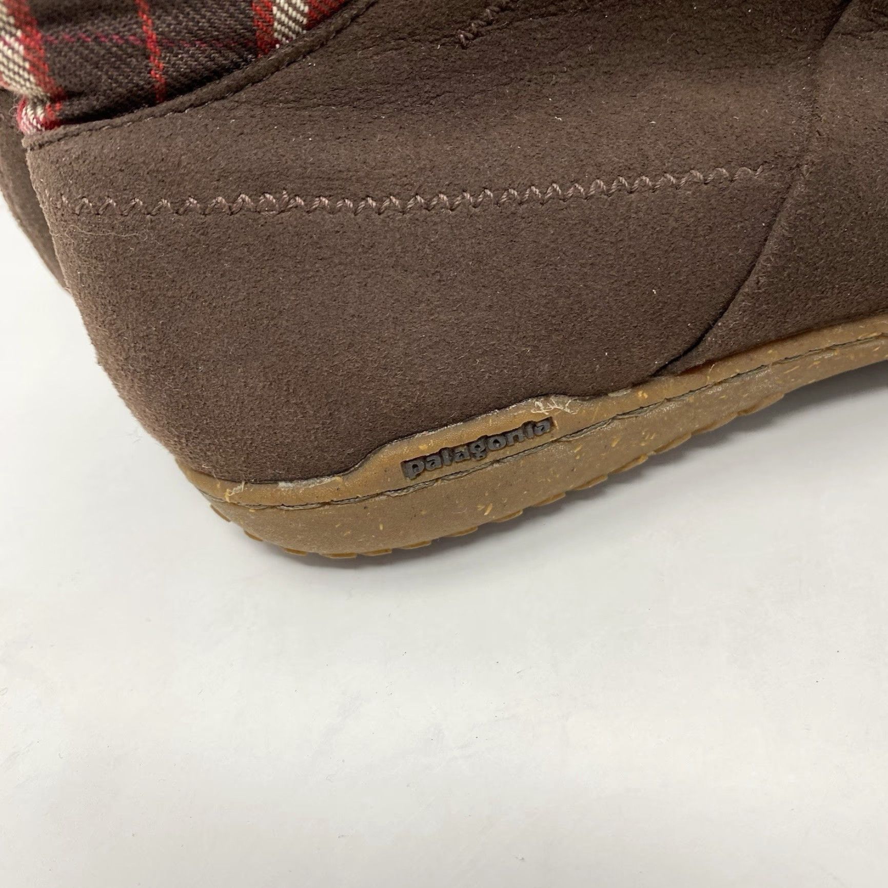 Patagonia Patagonia Boots Womens Mid-Calf Brown Plaid Buckle Side Zip Leather Lining Leather Insole Flat Heel 7.5 US Size US 8 / IT 38 - 2 Thumbnail