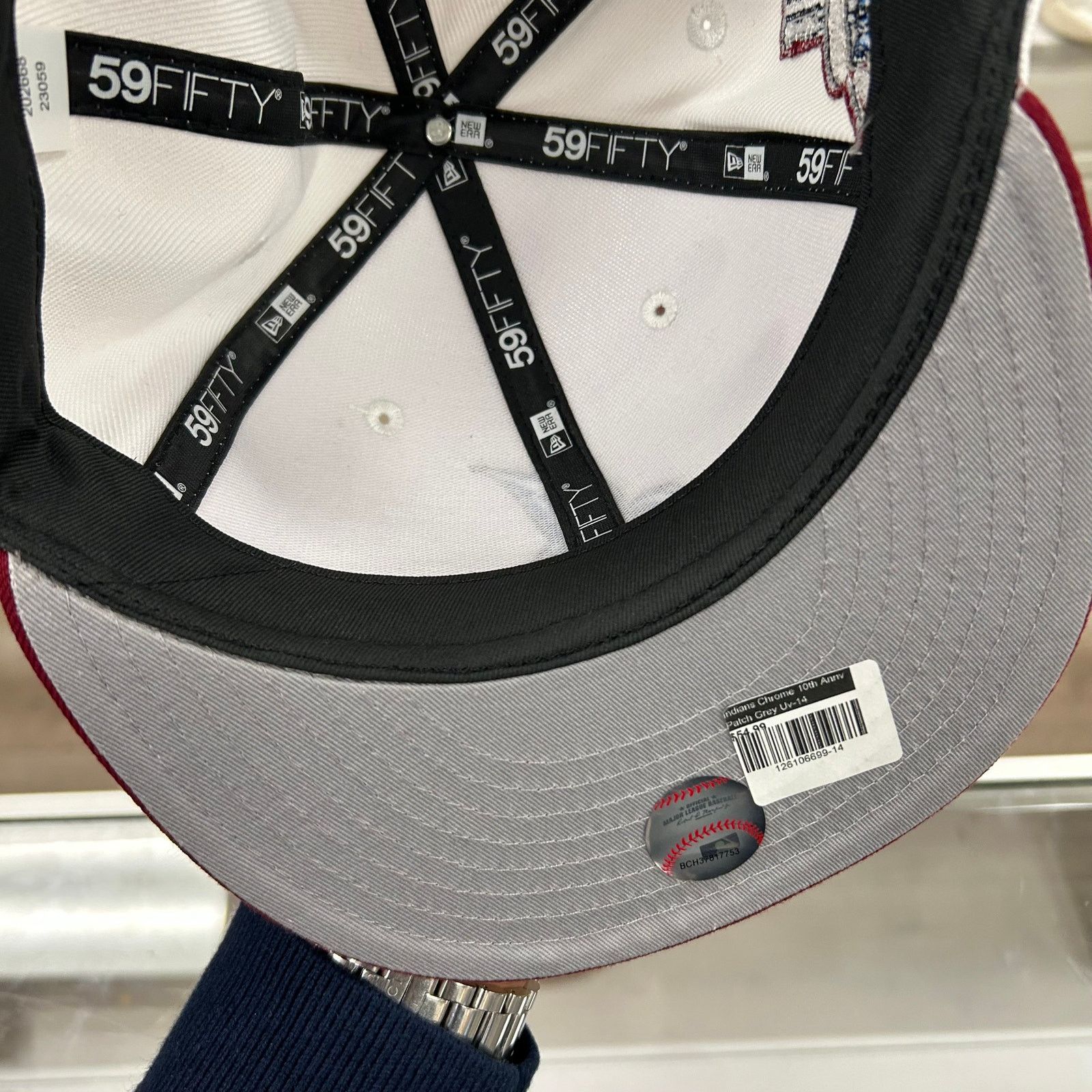 New Era New Era 59FIFTY Cleveland Indians/Guardians Cap hat 7 1/4 Size ONE SIZE - 6 Thumbnail