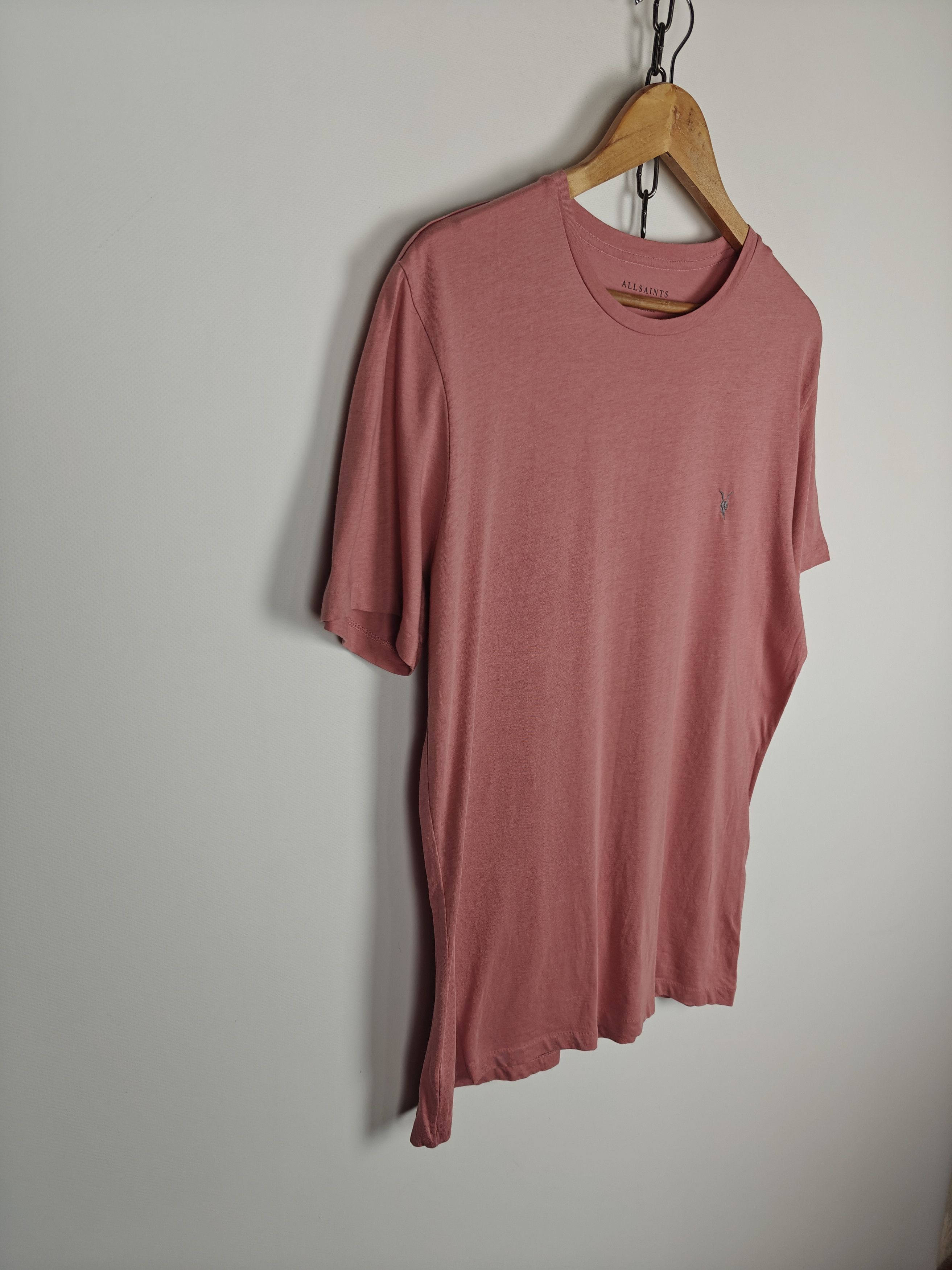 Allsaints Allsaints Tonic Crew T-Shirt Pink Peach Tee size L Size US L / EU 52-54 / 3 - 5 Thumbnail