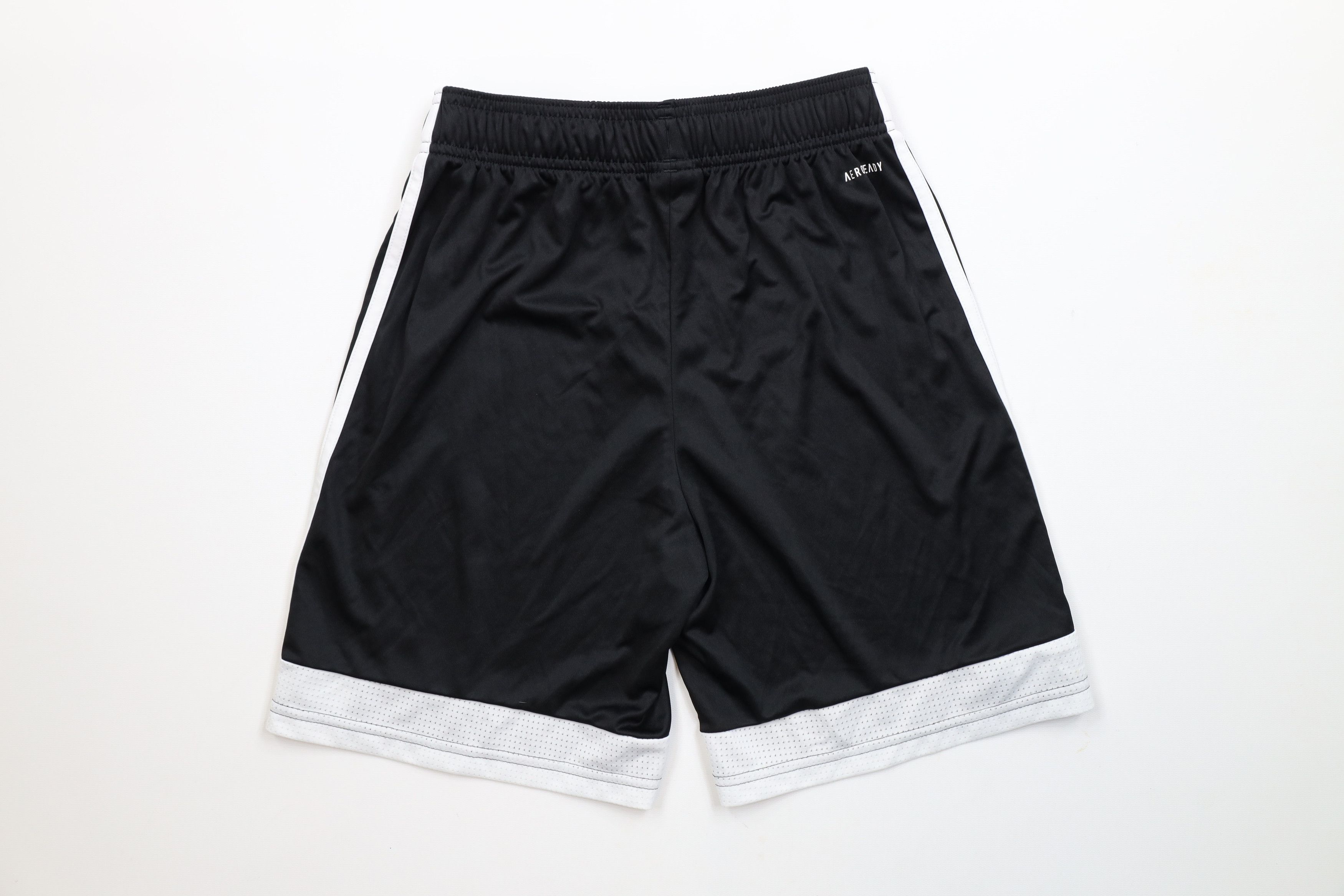 Adidas × Vintage Vintage Adidas Striped Running Jogging Soccer Shorts Black Size US 30 / EU 46 - 7 Thumbnail