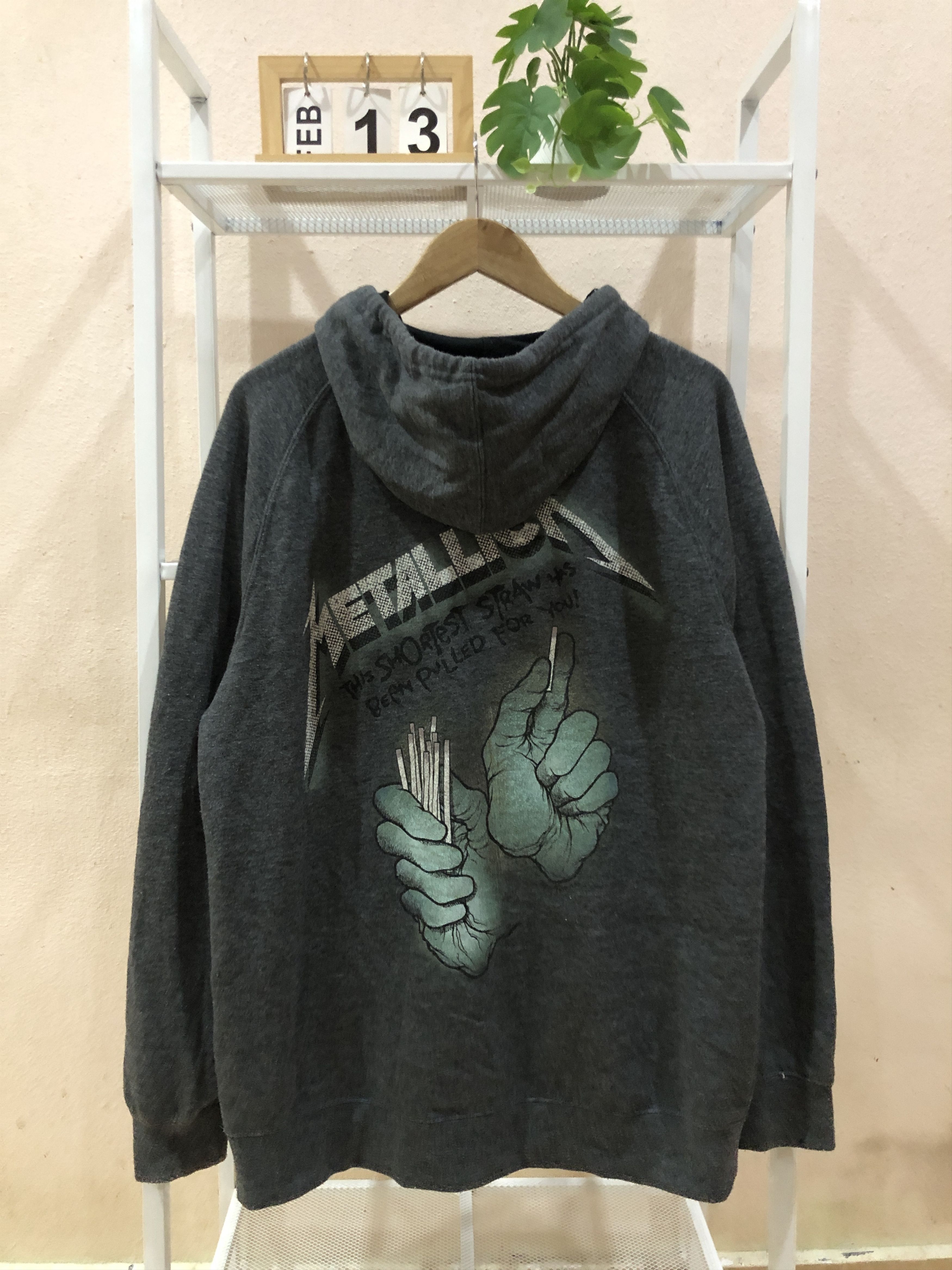 Metallica Metallica Pushead Zip Up Hoodie Size US XL / EU 56 / 4 - 2 Thumbnail