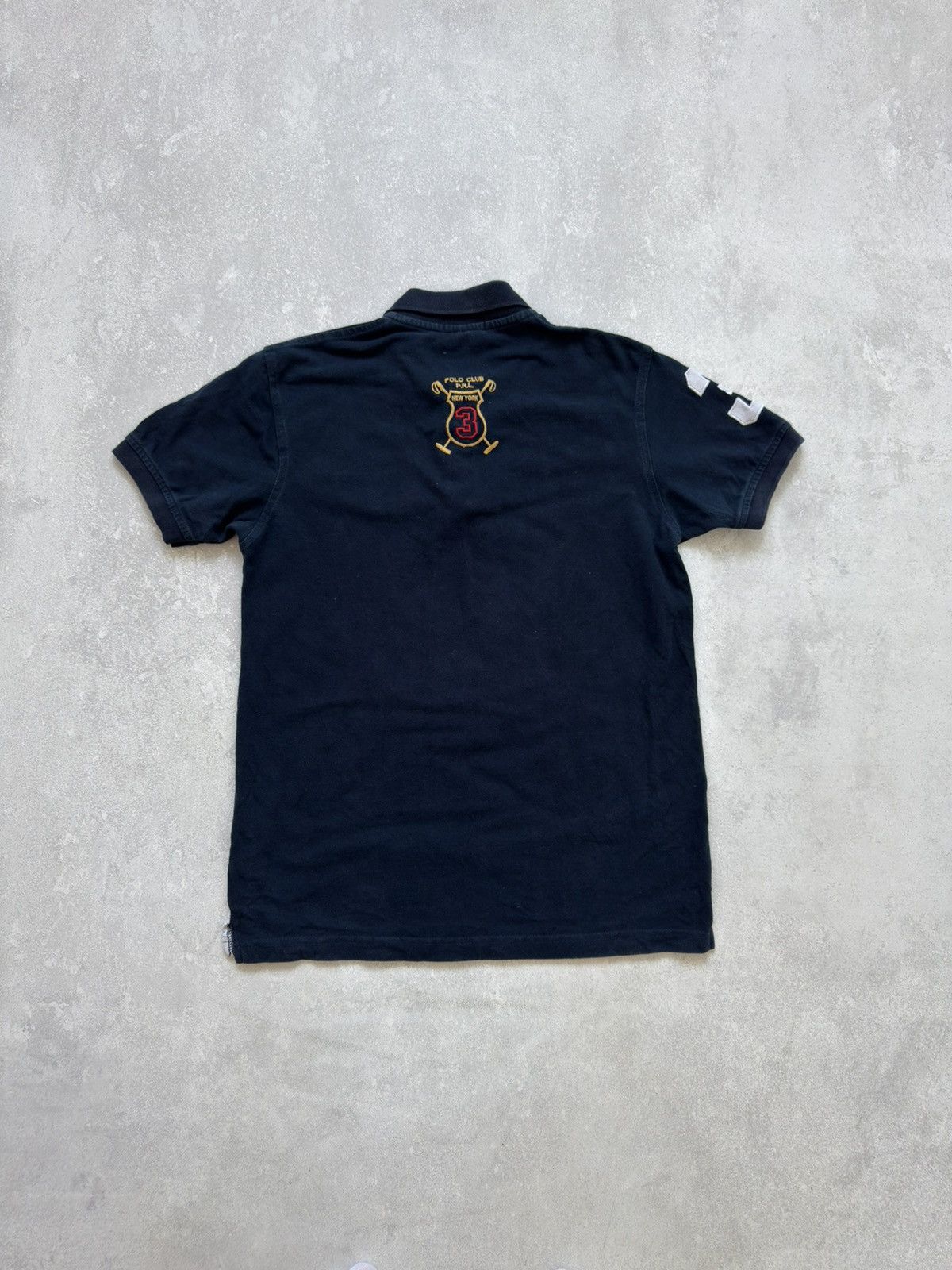Polo Ralph Lauren Vintage Polo Ralph Lauren New York Big Logo Rugby Polo Shirt Size US L / EU 52-54 / 3 - 12 Thumbnail