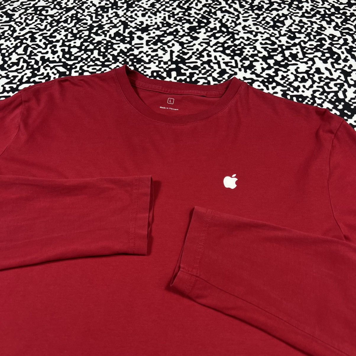 Apple Vintage Y2K Apple Mini Logo Retro Microsoft Style Longsleeve Size US L / EU 52-54 / 3 - 5 Thumbnail