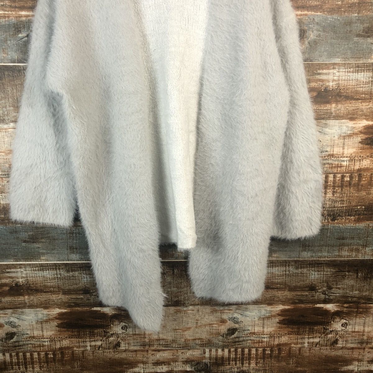 Japanese Brand DL Rope Picnic Grey Cardigan Knitwear #C309 Size S / US 4 / IT 40 - 6 Thumbnail