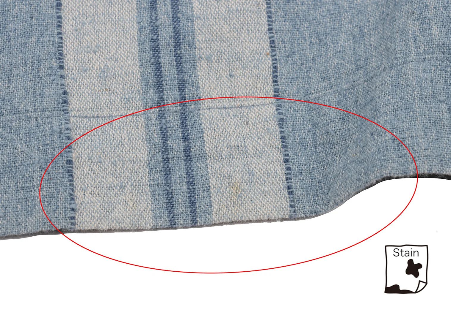 Issey Miyake Stand Neck Striped Shirt in Light Blue, Size M Size US M / EU 48-50 / 2 - 15 Thumbnail