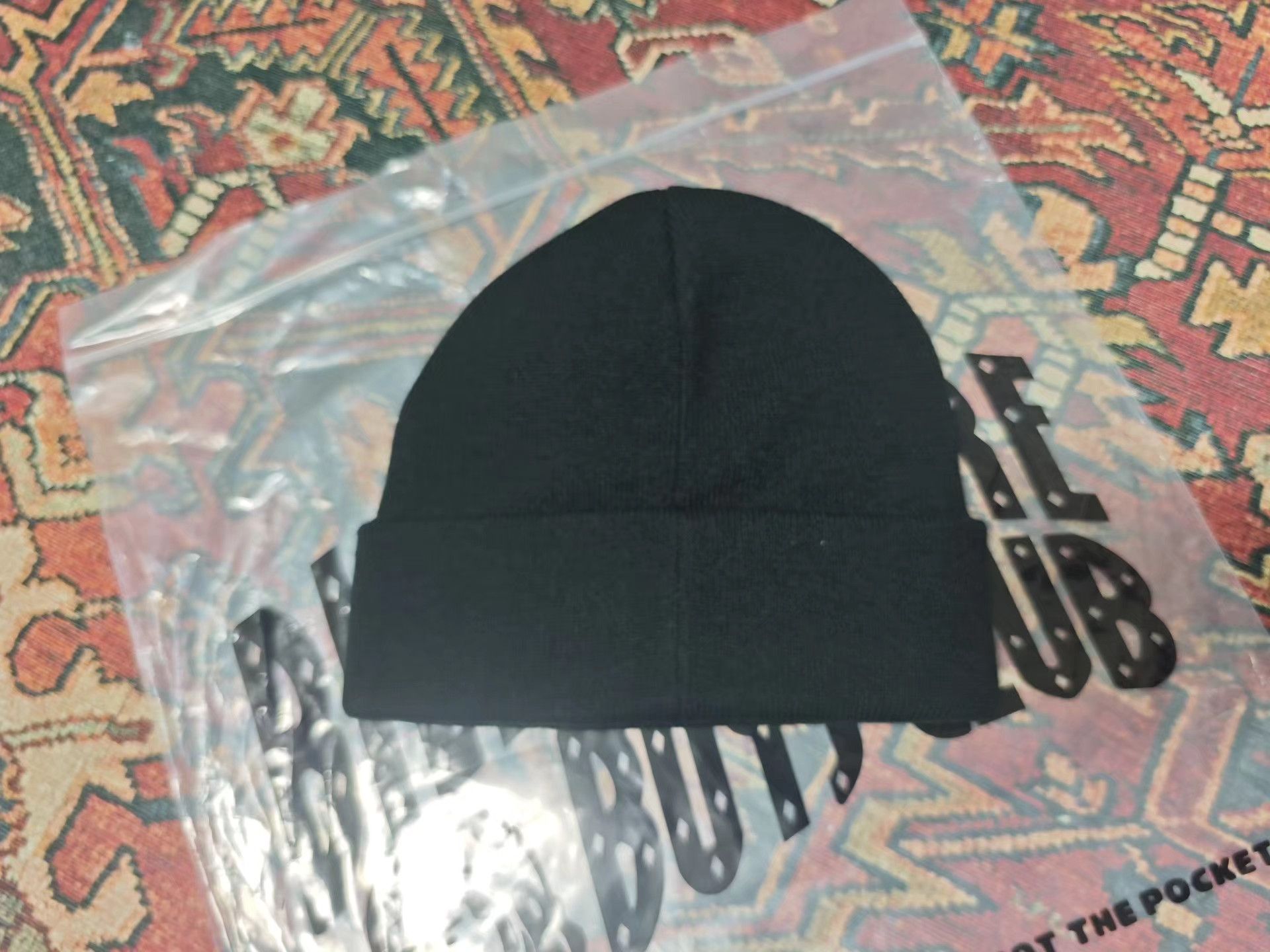Billionaire Boys Club Billionaire Boys Club black knit beanie Size ONE SIZE - 2 Thumbnail