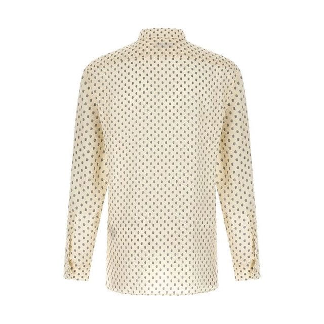 TOM FORD Beige Silk Shirt New )