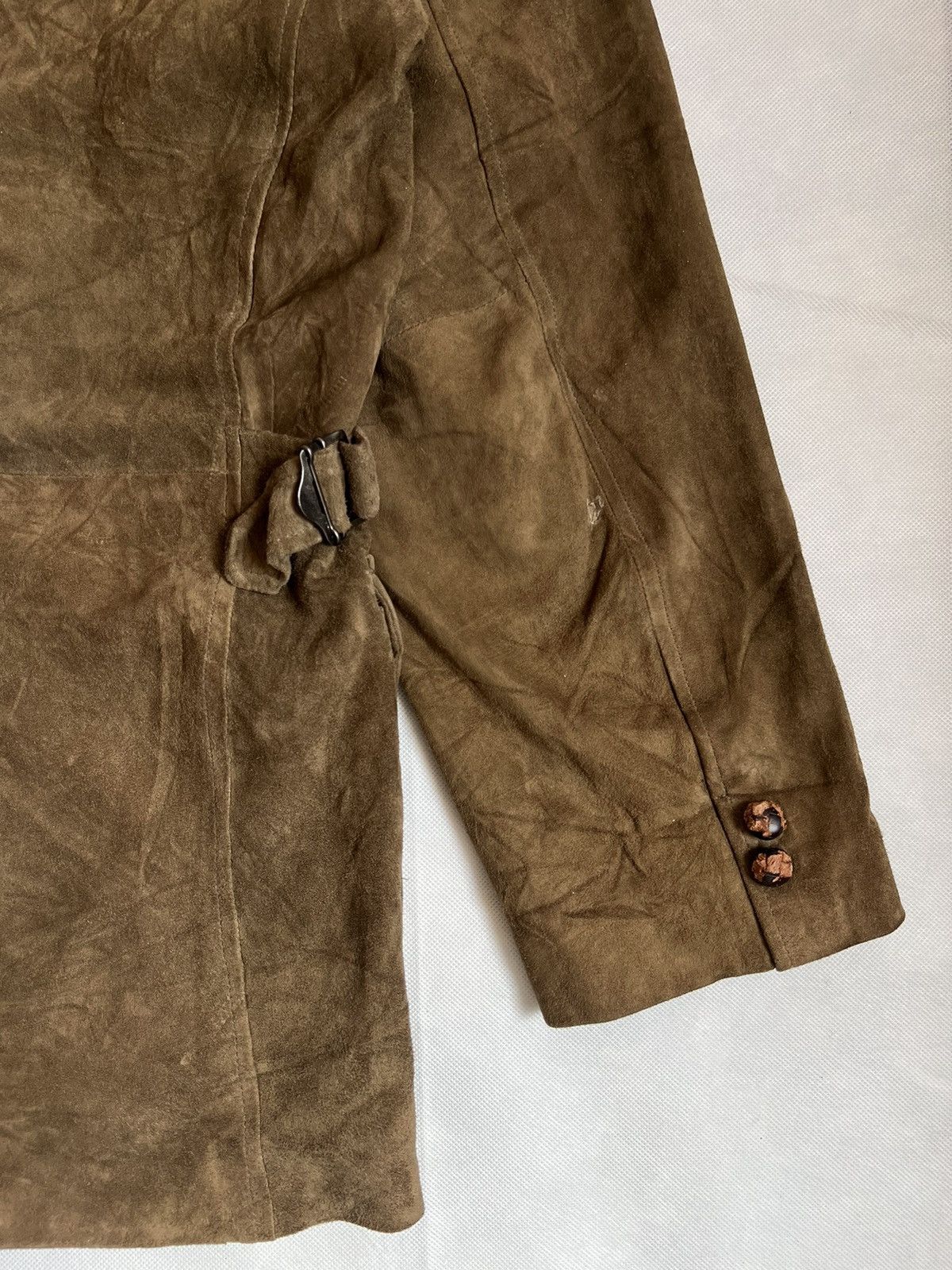 Genuine Leather Border State Suede Genuine Leather Brown Jacket Size US M / EU 48-50 / 2 - 13 Thumbnail