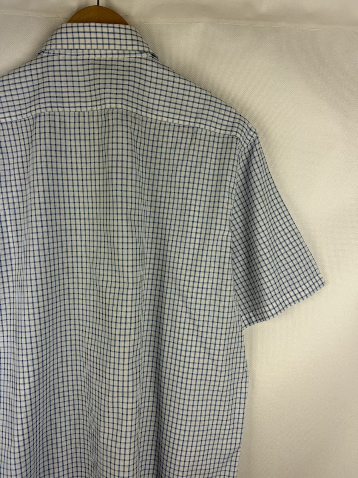 Yves Saint Laurent Vintage YSL Yves Saint Laurent S/S Plaid Button Up Shirt Size US XL / EU 56 / 4 - 15 Thumbnail