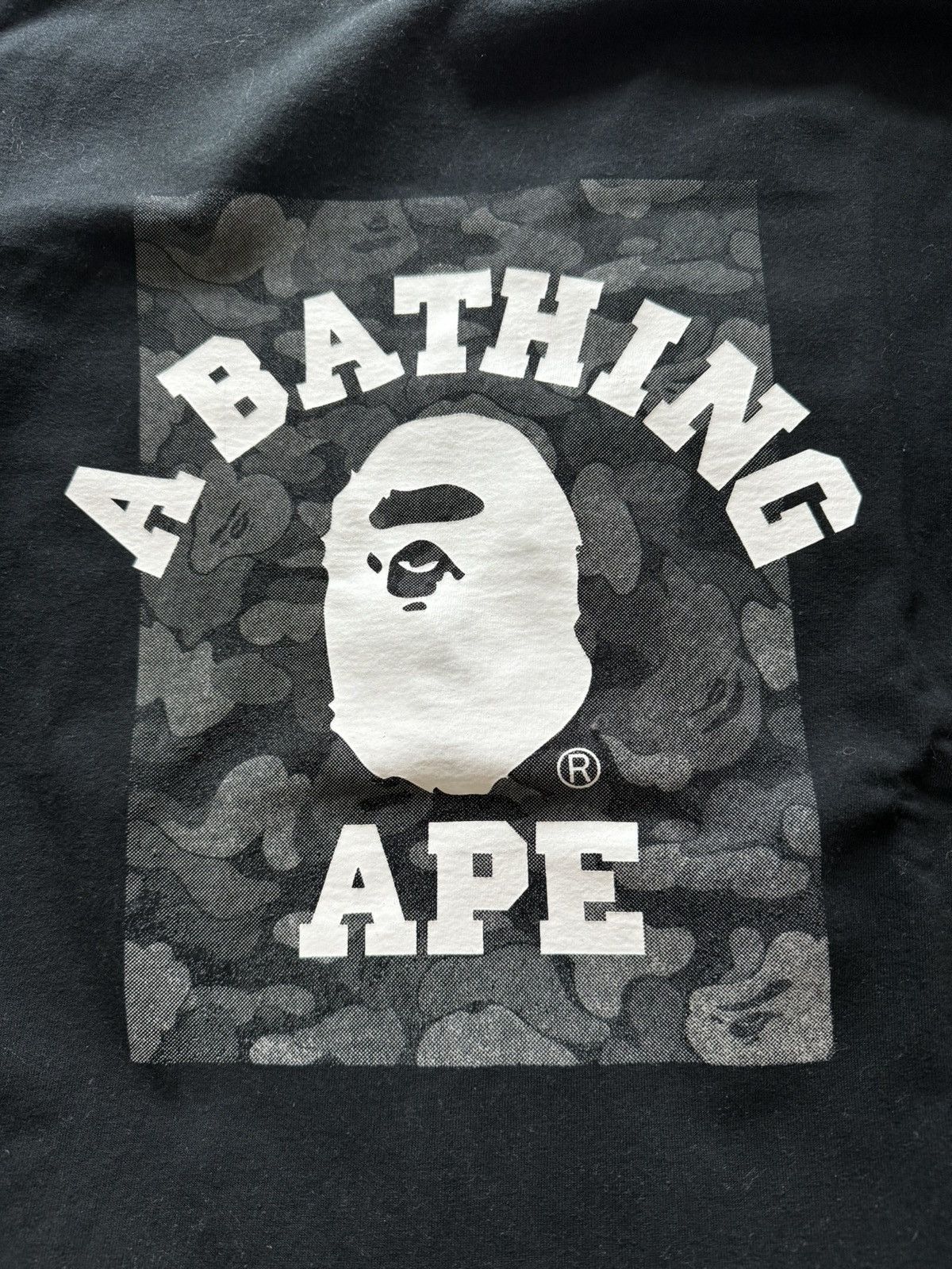 Bape BAPE reflective long sleeved tshirt/ sweatshirt Size US XXL / EU 58 / 5 - 2 Thumbnail