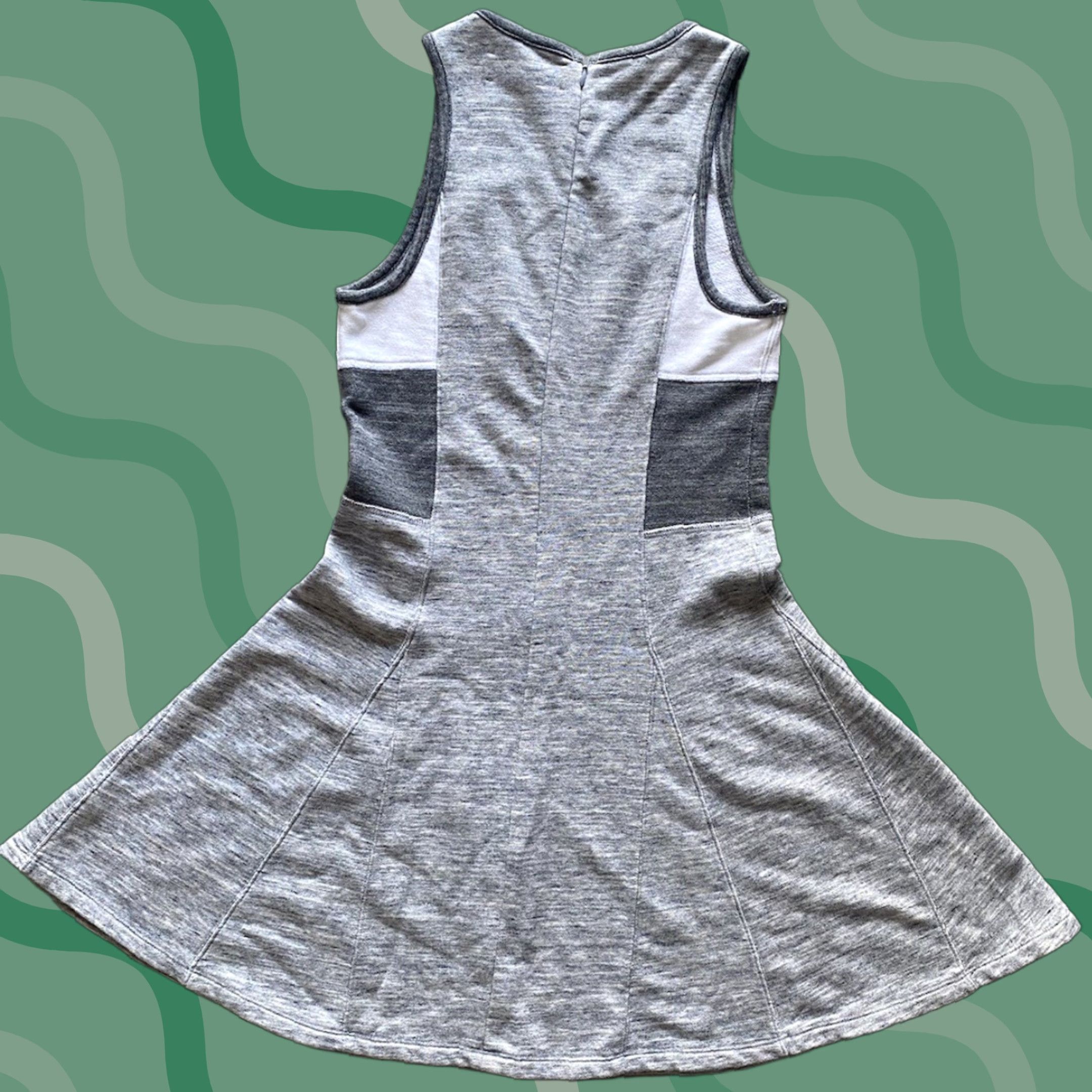 Athleta Athleta X Derek Lam 10 C Dress Color Block Gray White NWT Women S Tank Dress Tod Big Size S / US 4 / IT 40 - 1 Thumbnail