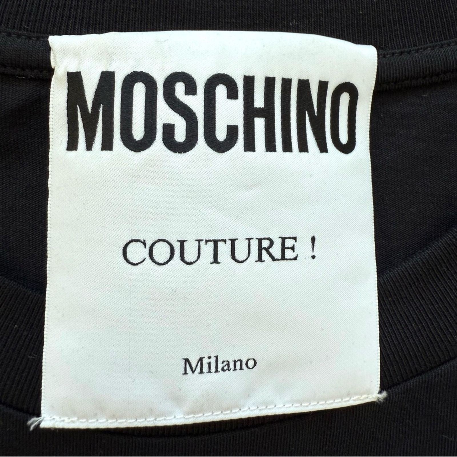 Moschino NEW!!! Moschino women T-shirt size 8 US Authentic Size M / US 6-8 / IT 42-44 - 4 Thumbnail
