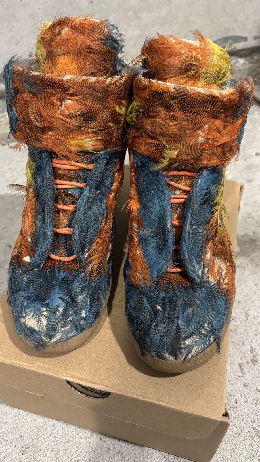 Maison Margiela Maison Margiela Dyed Duck Feathers Future Size US 13 / EU 46 - 4 Thumbnail