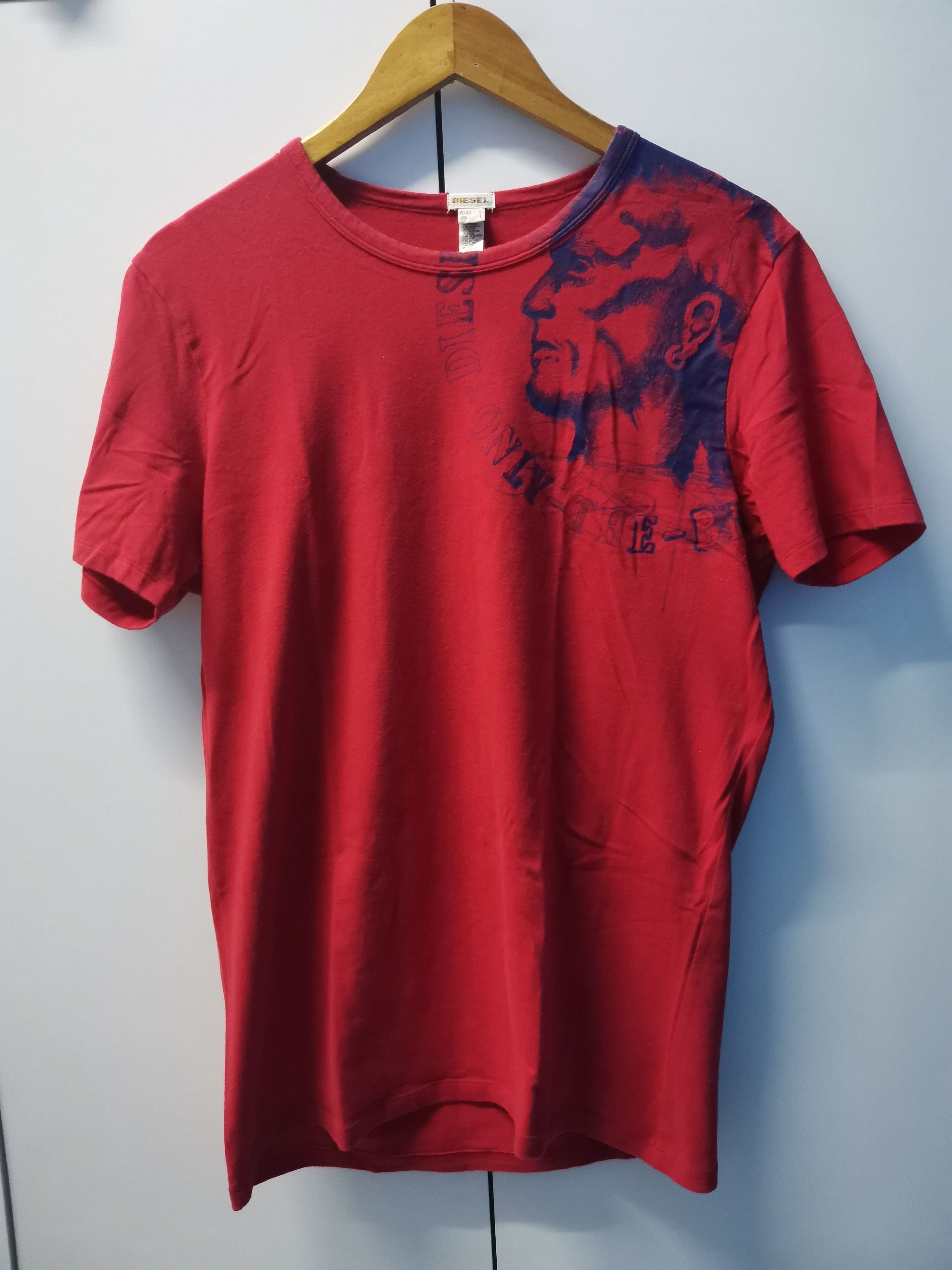 Diesel Vintage Diesel Mohawk Punk Seditionaries Tee Streetwear Size US M / EU 48-50 / 2 - 2 Thumbnail